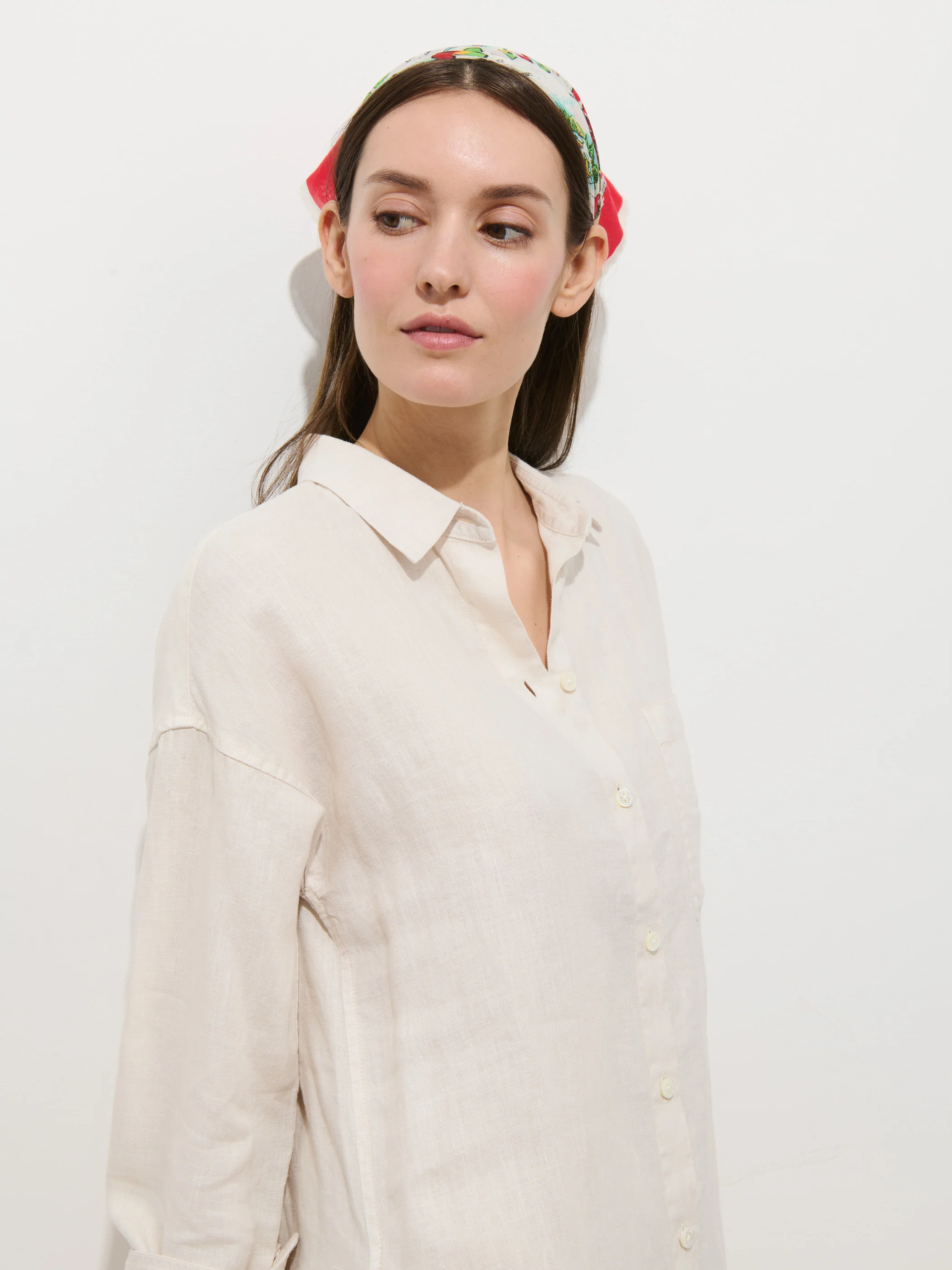 Kerry Dress In Linen - Image 7