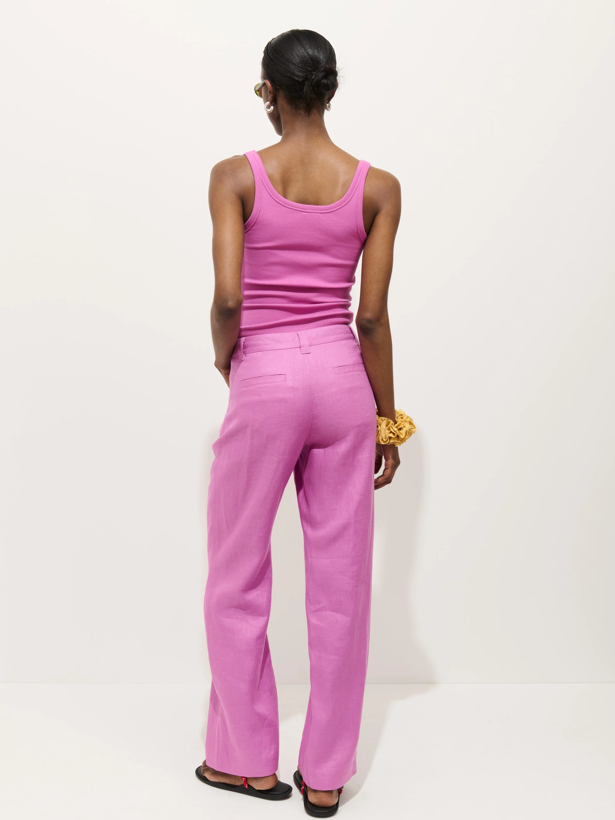 Lafayette Pant In Linen - Image 4