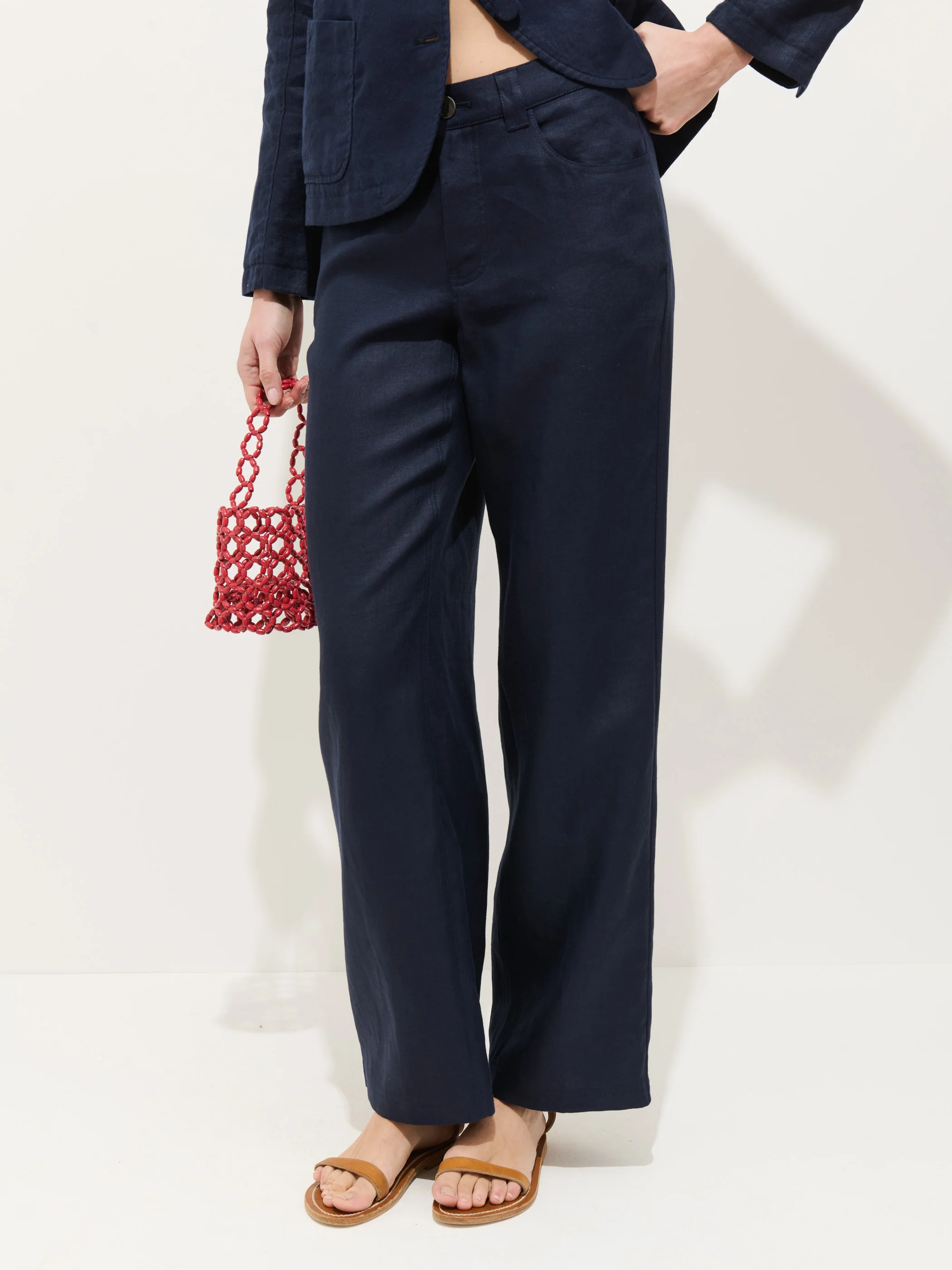 Lafayette Pant In Linen - Image 4