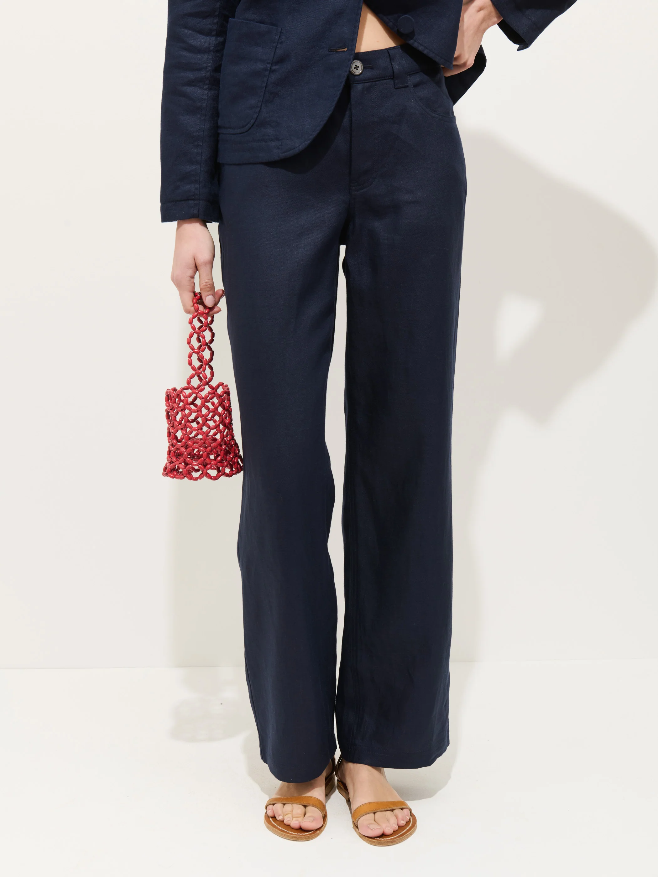 Lafayette Pant In Linen - Image 5