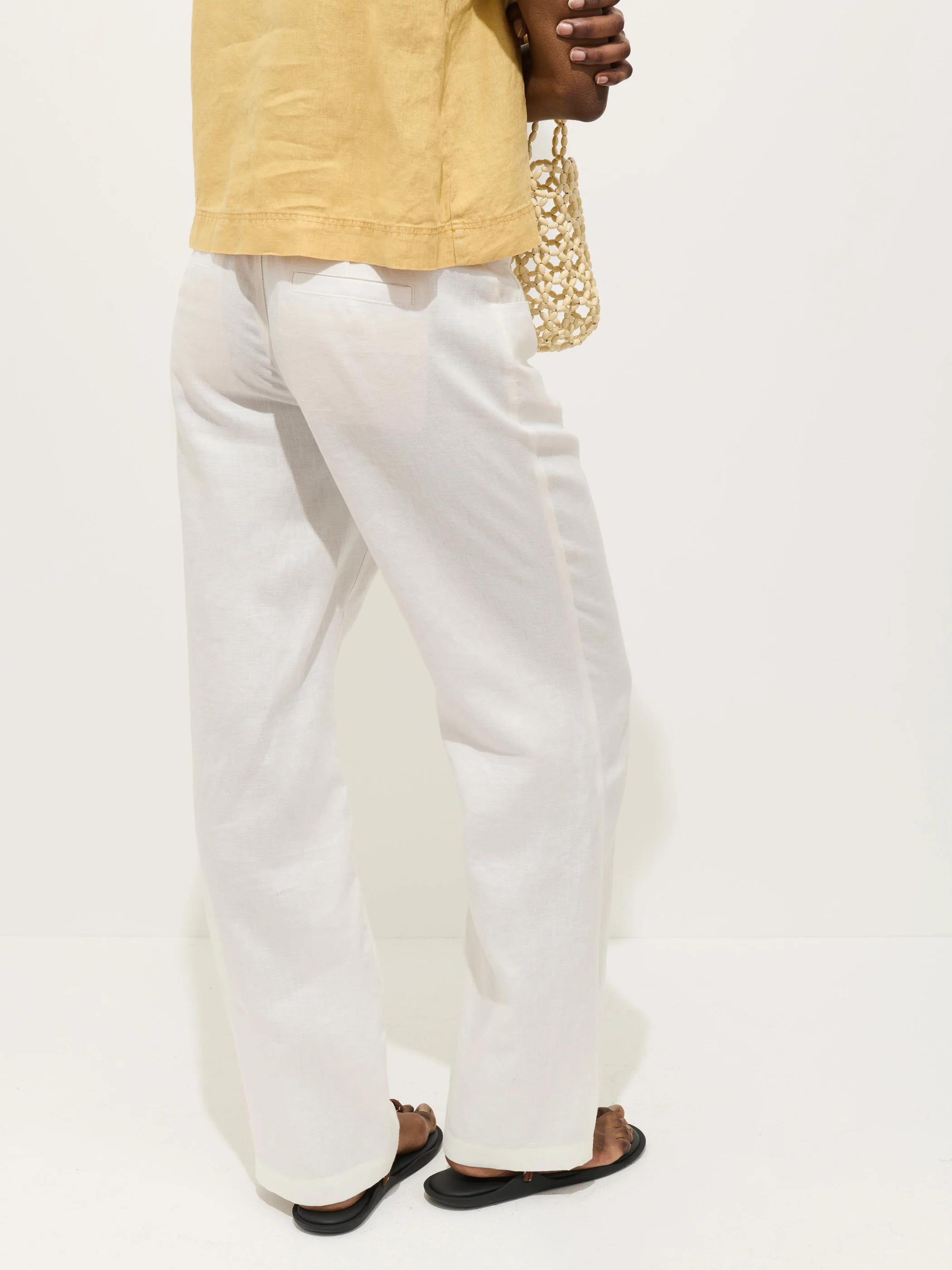 Lafayette Pant In Linen - Image 4