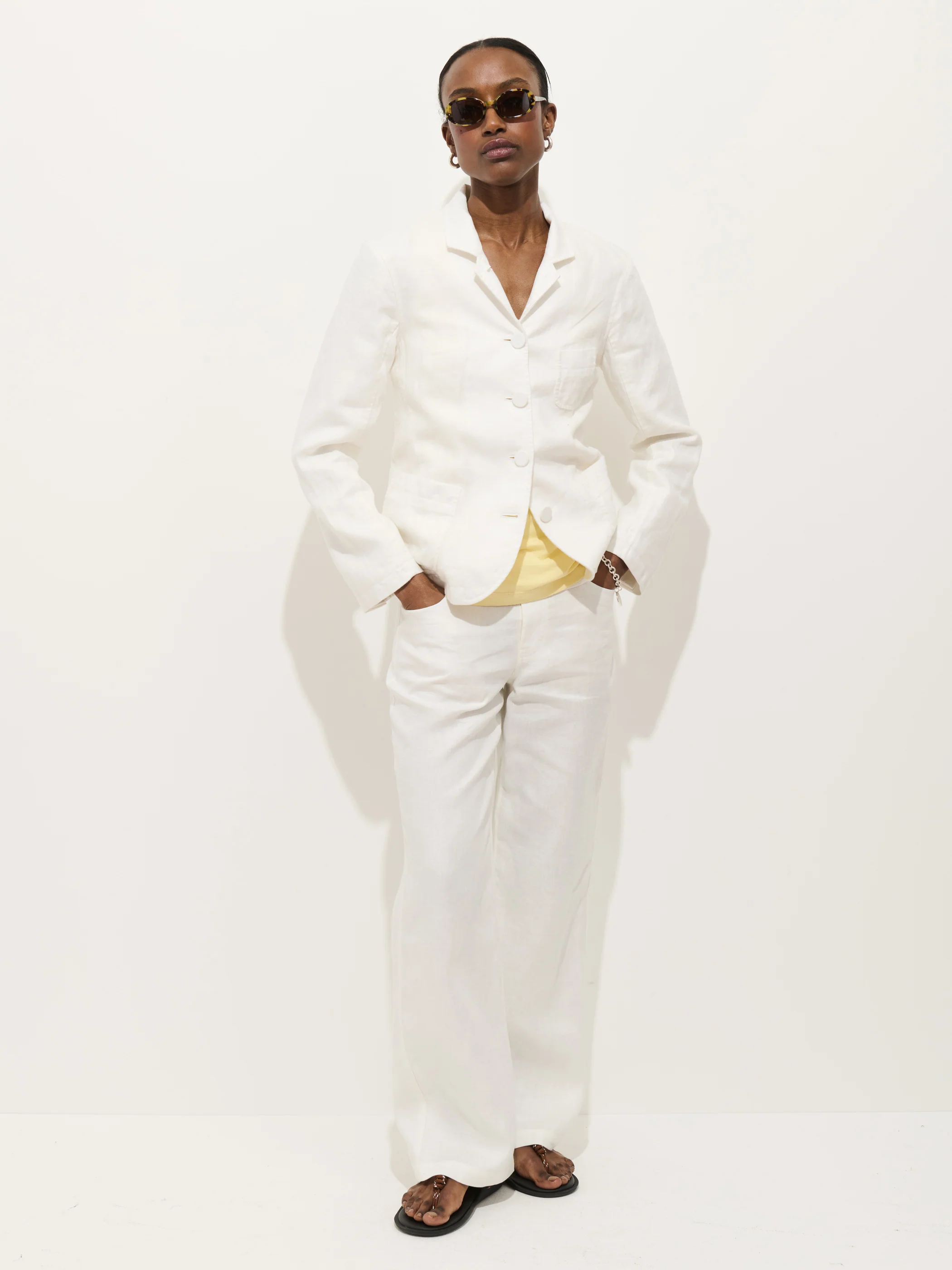 Lafayette Pant In Linen - Image 6