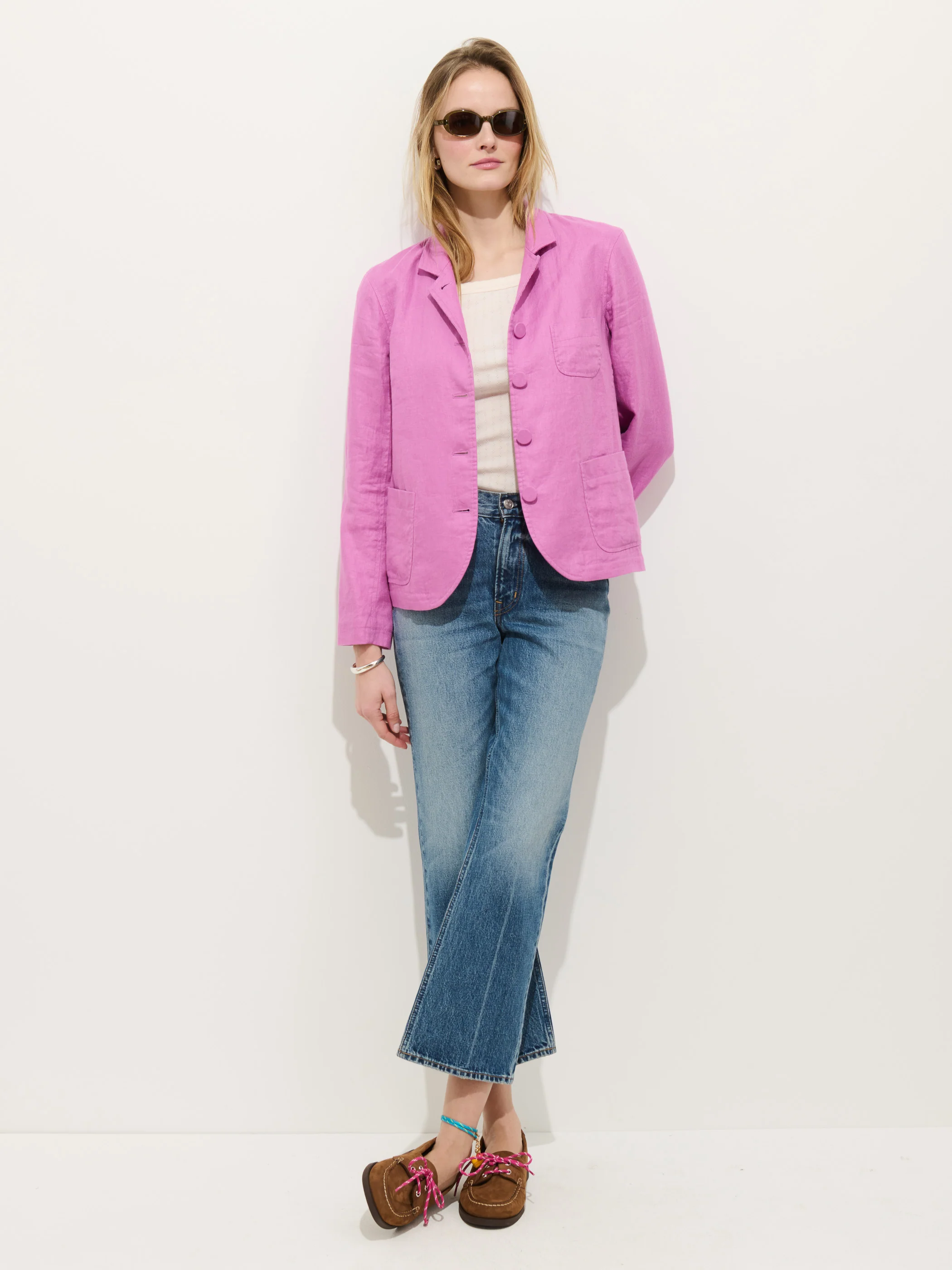 Lafayette Jacket In Linen - Image 5