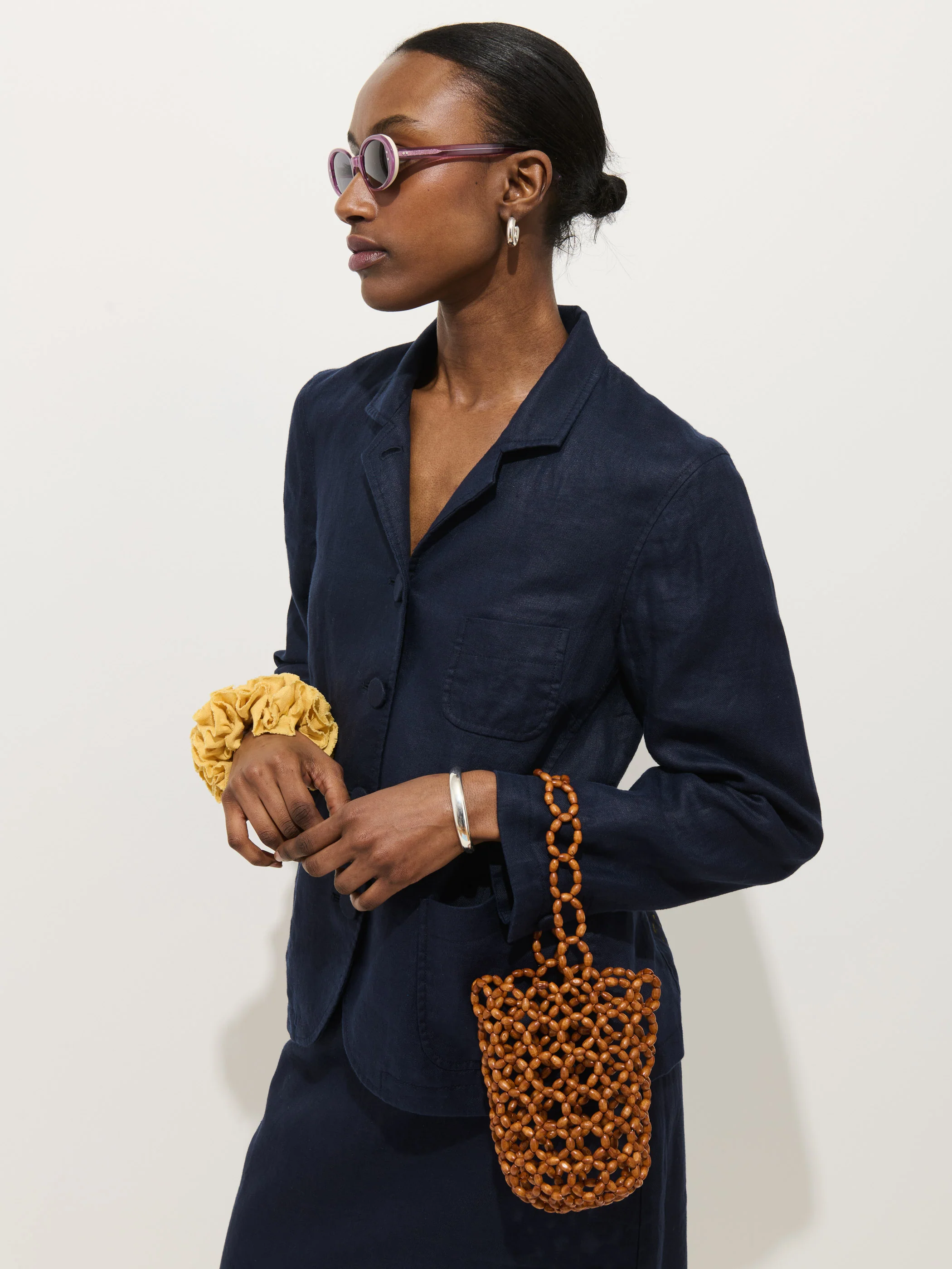 Lafayette Jacket In Linen - Image 4