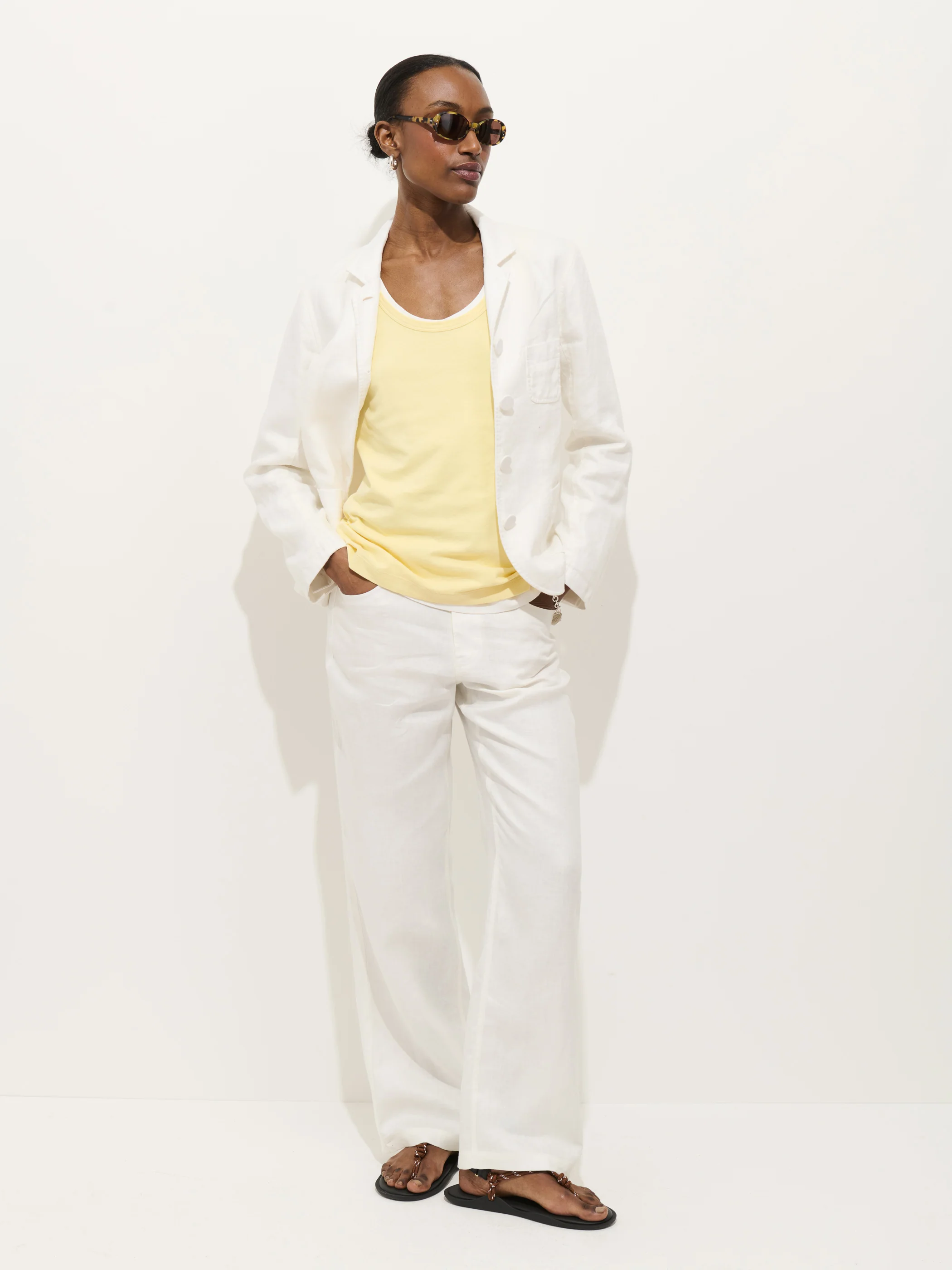 Lafayette Jacket In Linen - Image 3