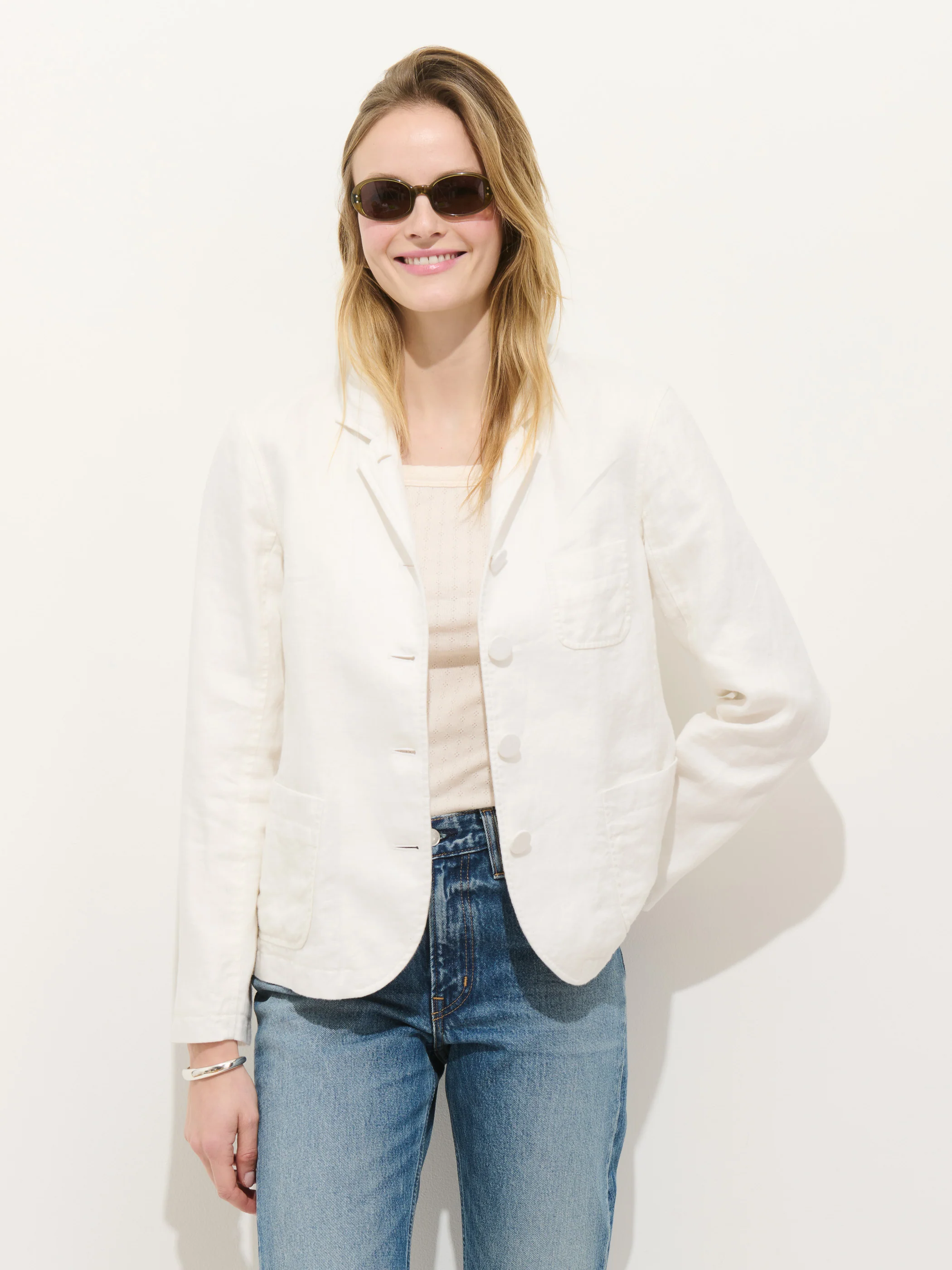 Lafayette Jacket In Linen - Image 5