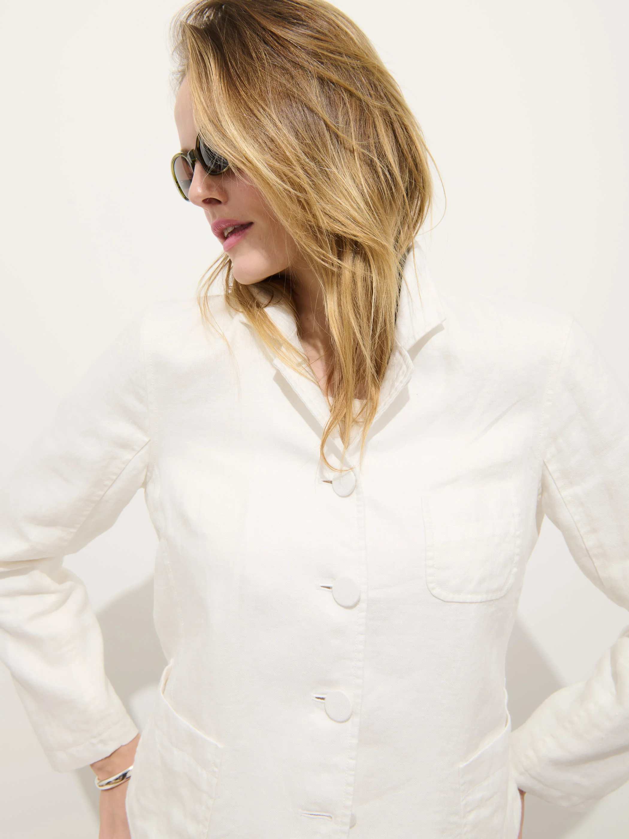 Lafayette Jacket In Linen - Image 6
