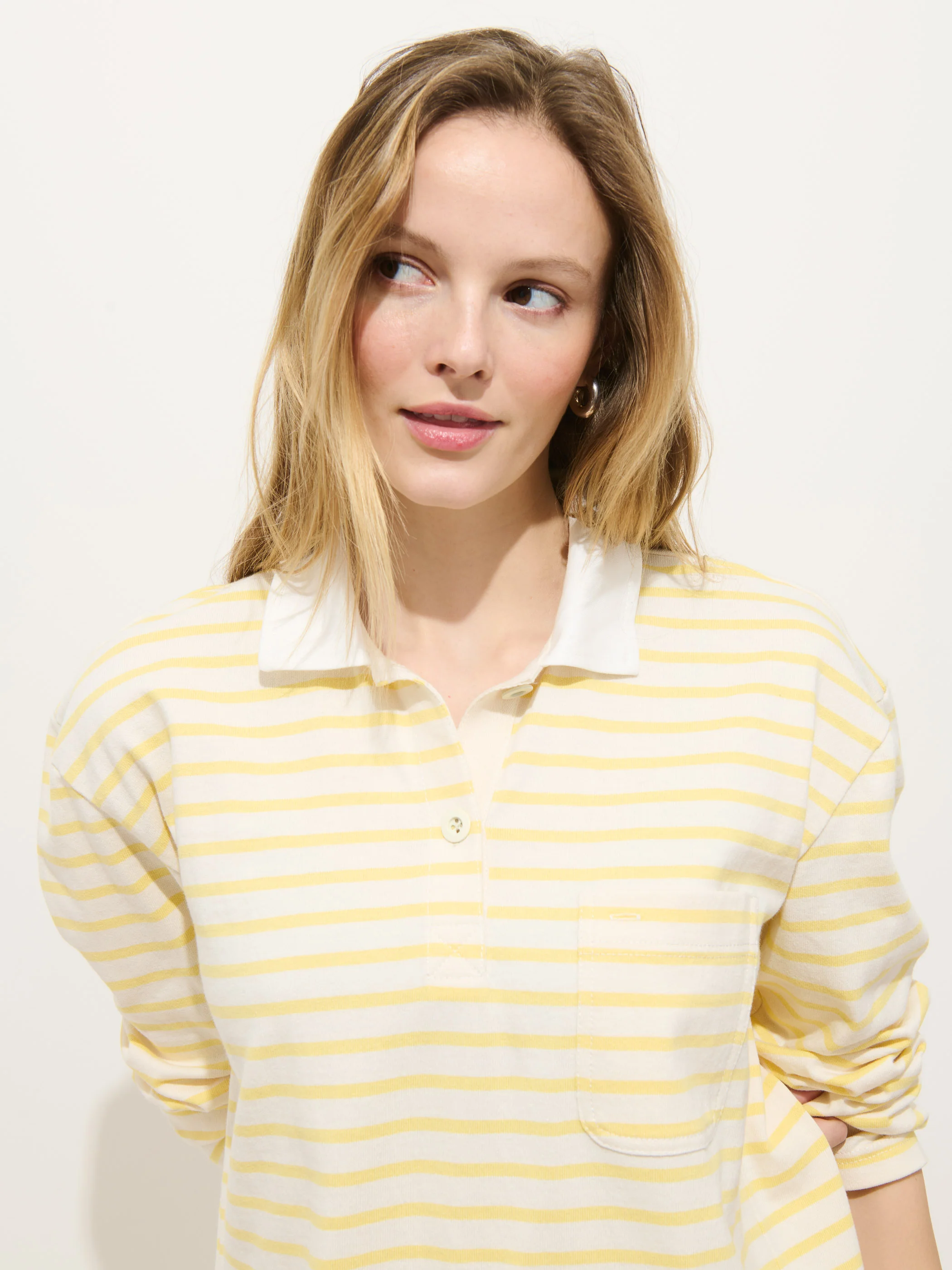 Lizzy Rugby Stripe Dress In Cotton Jersey - Image 6