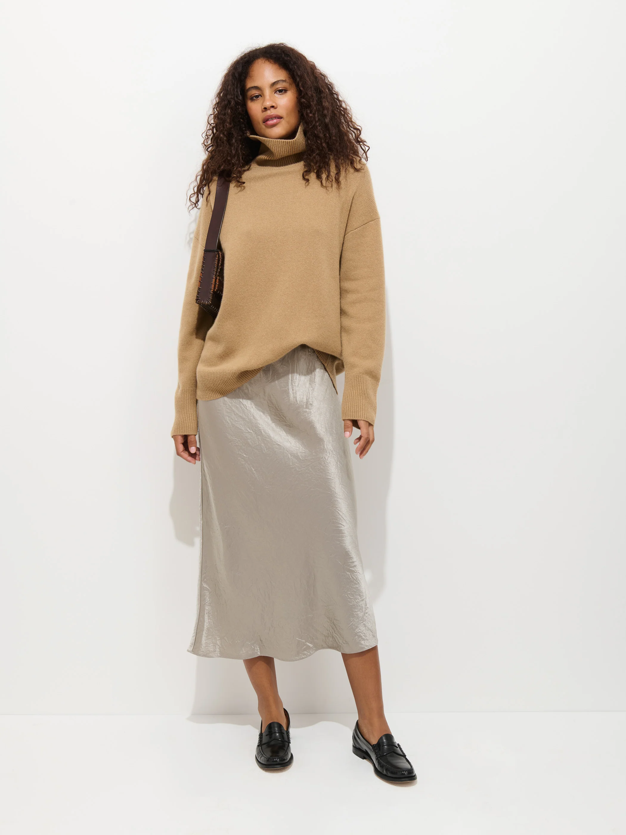 Maisie Turtleneck Sweater In Cashmere - Image 3