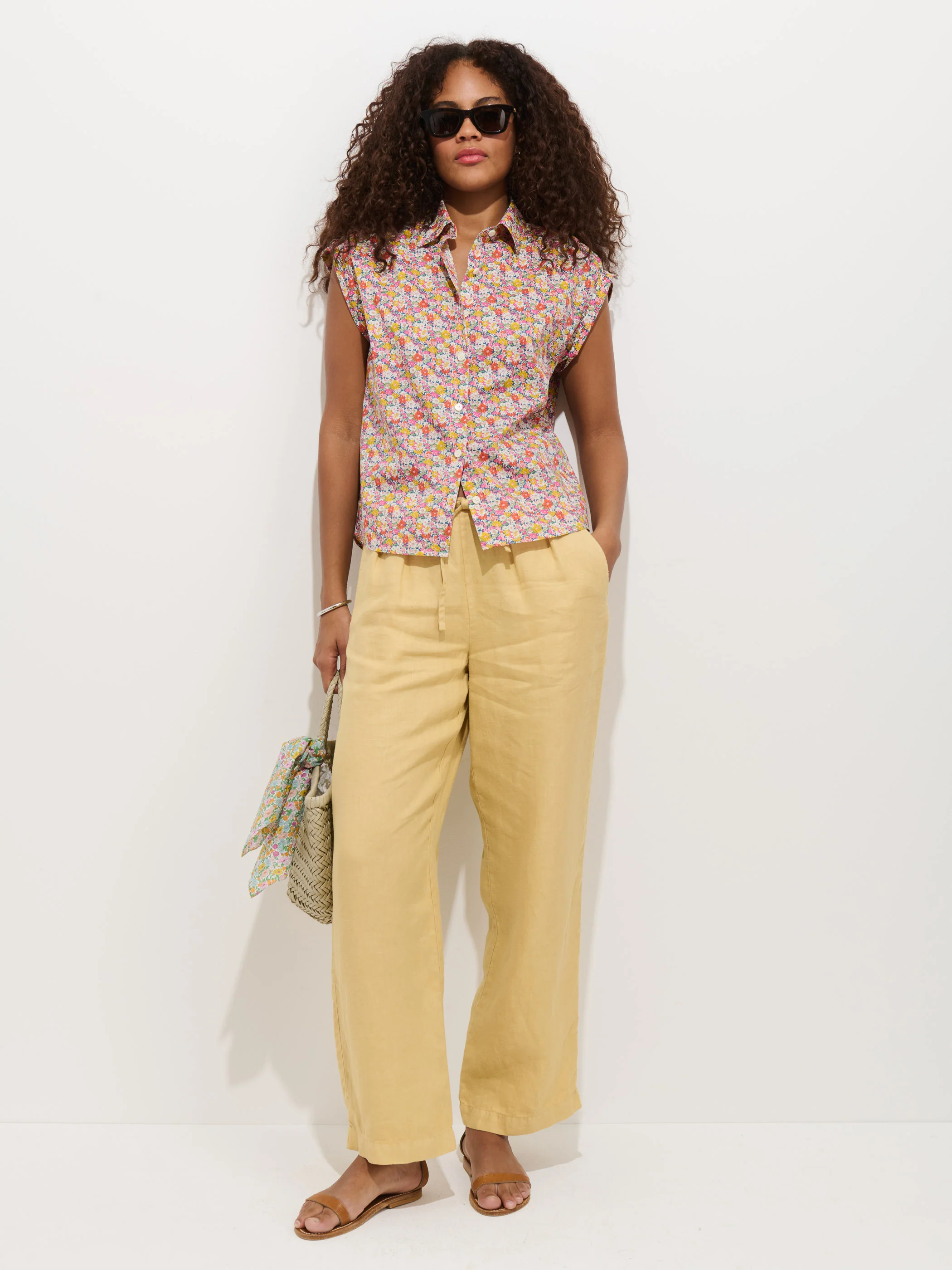 Maddie Blouse In Liberty Cotton - Image 3