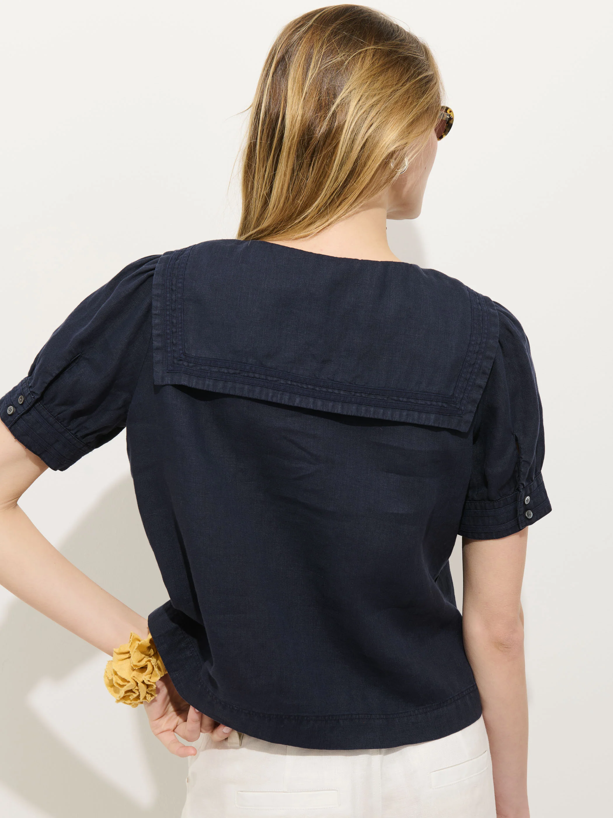 Madeleine Shirt In Linen - Image 4