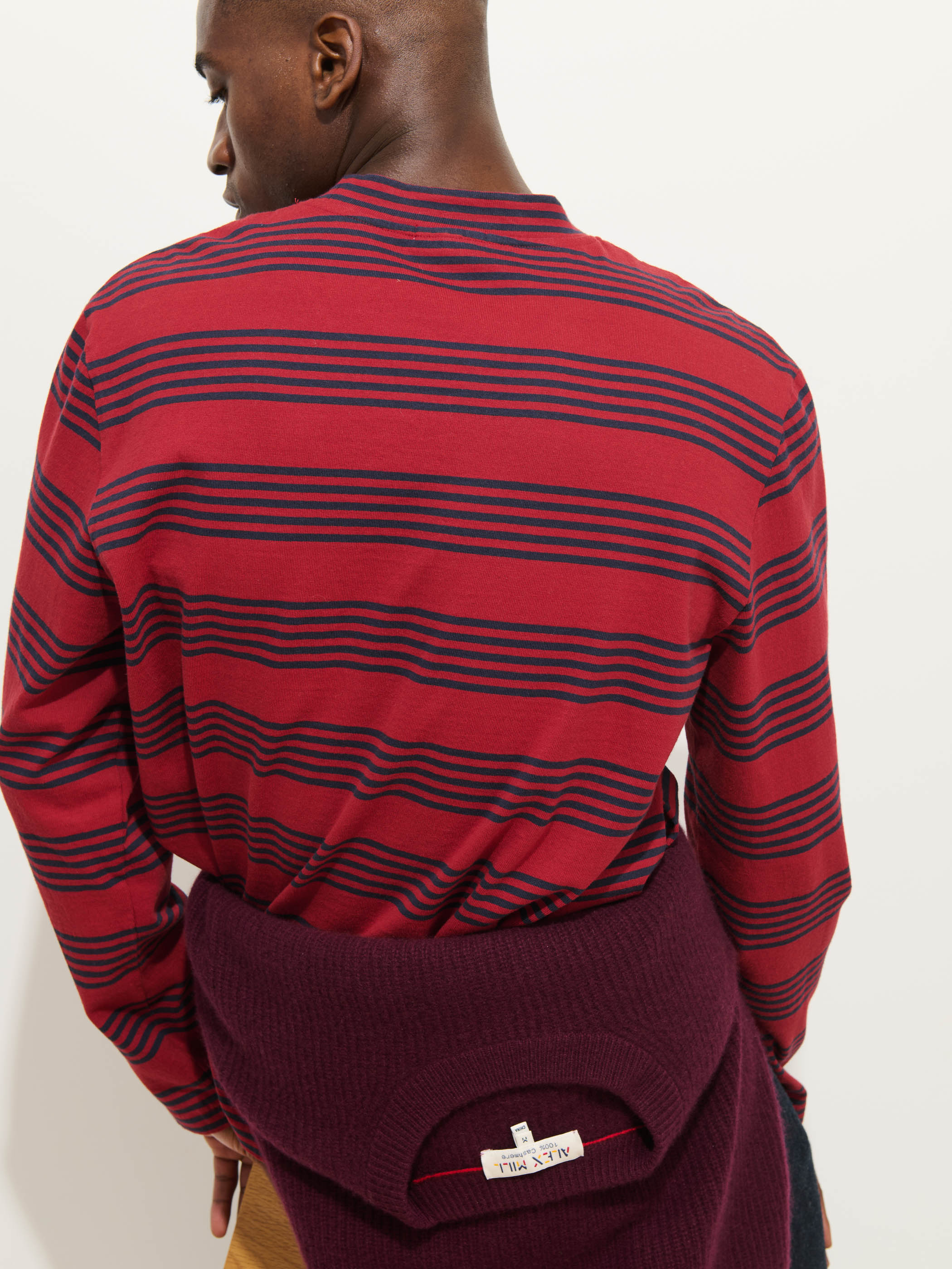 Matt Striped Tee - Image 4