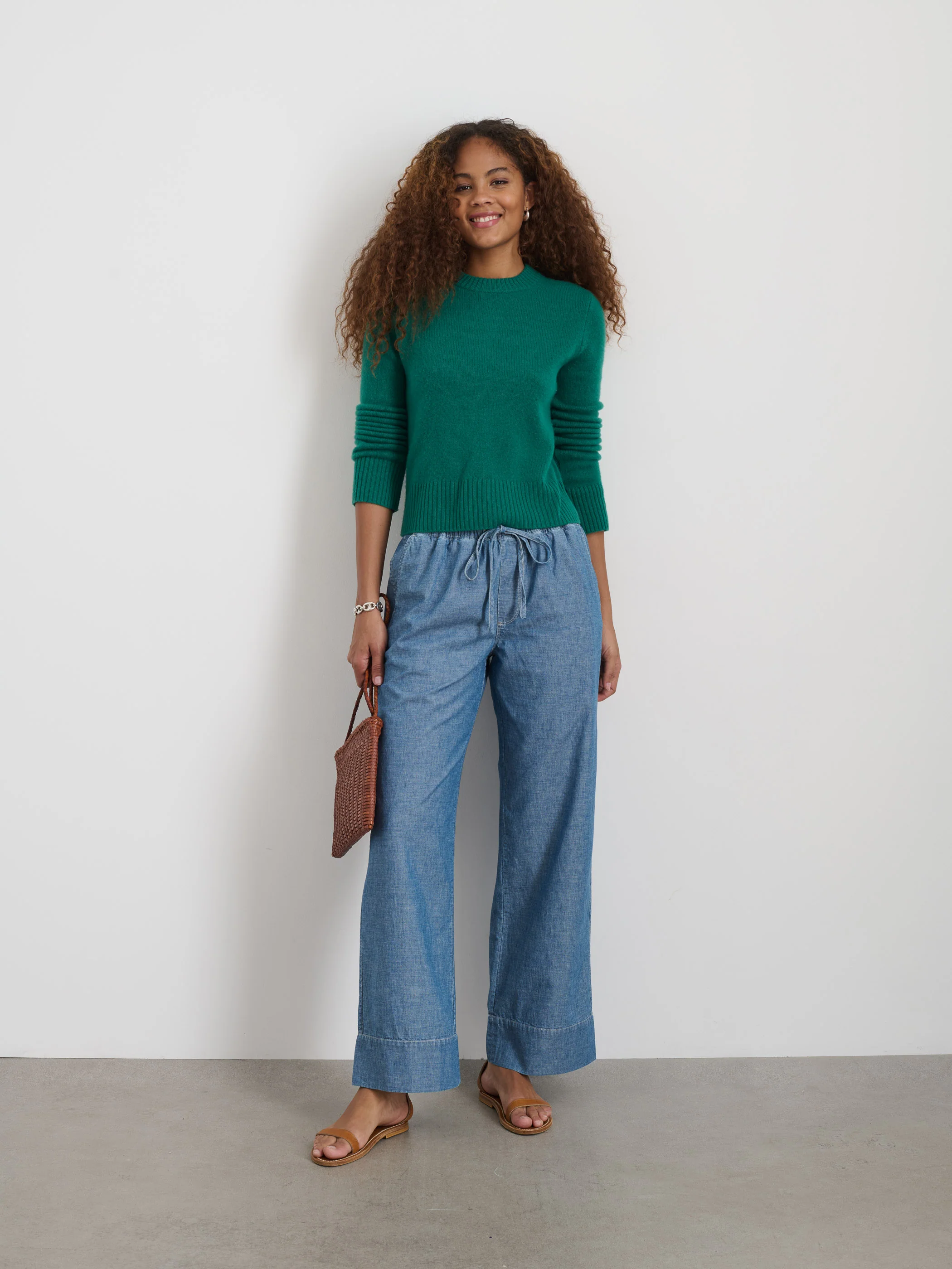 Marais Sweater in Washed Cashmere - Image 3