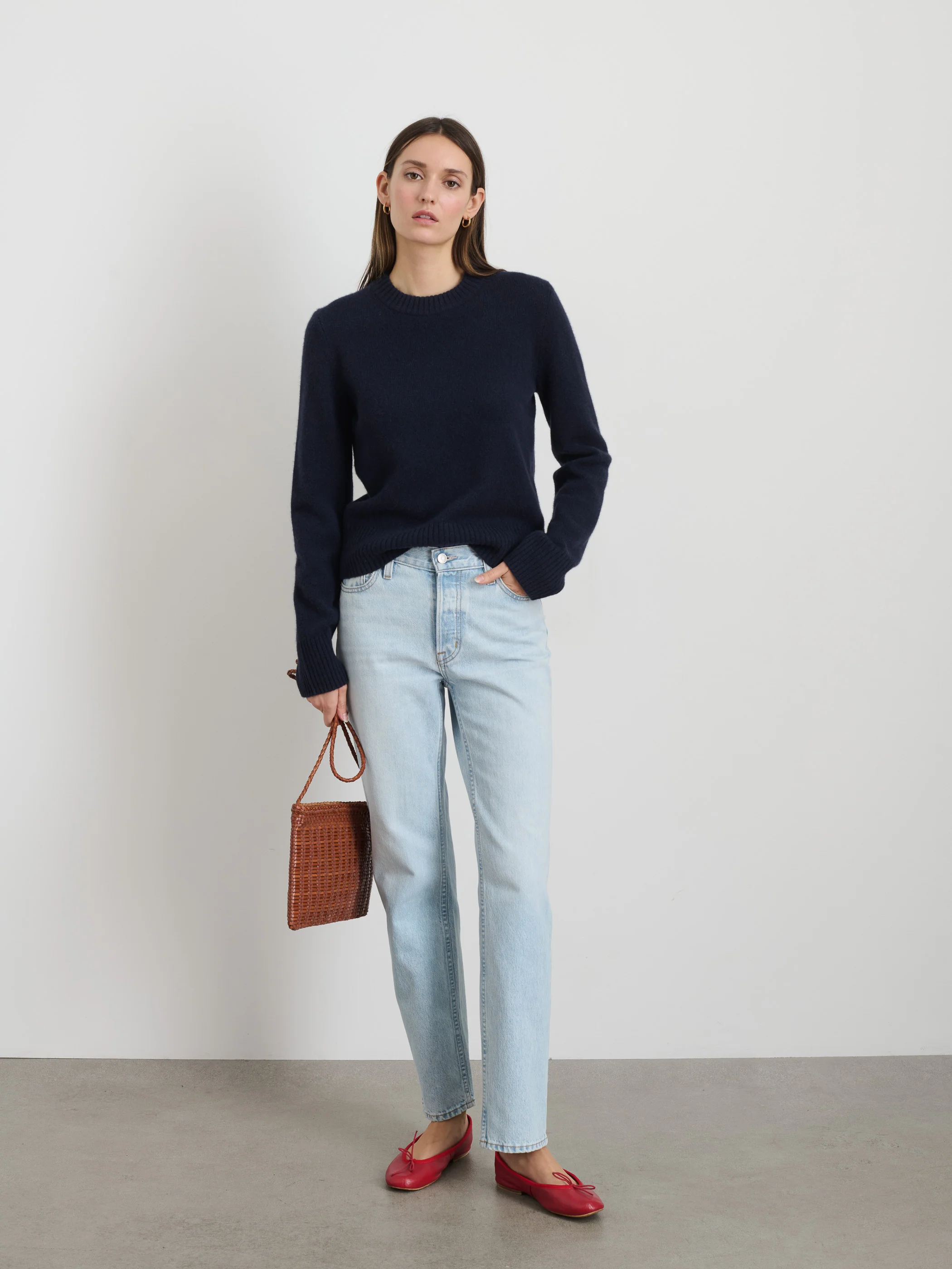 Marais Sweater in Washed Cashmere - Image 3