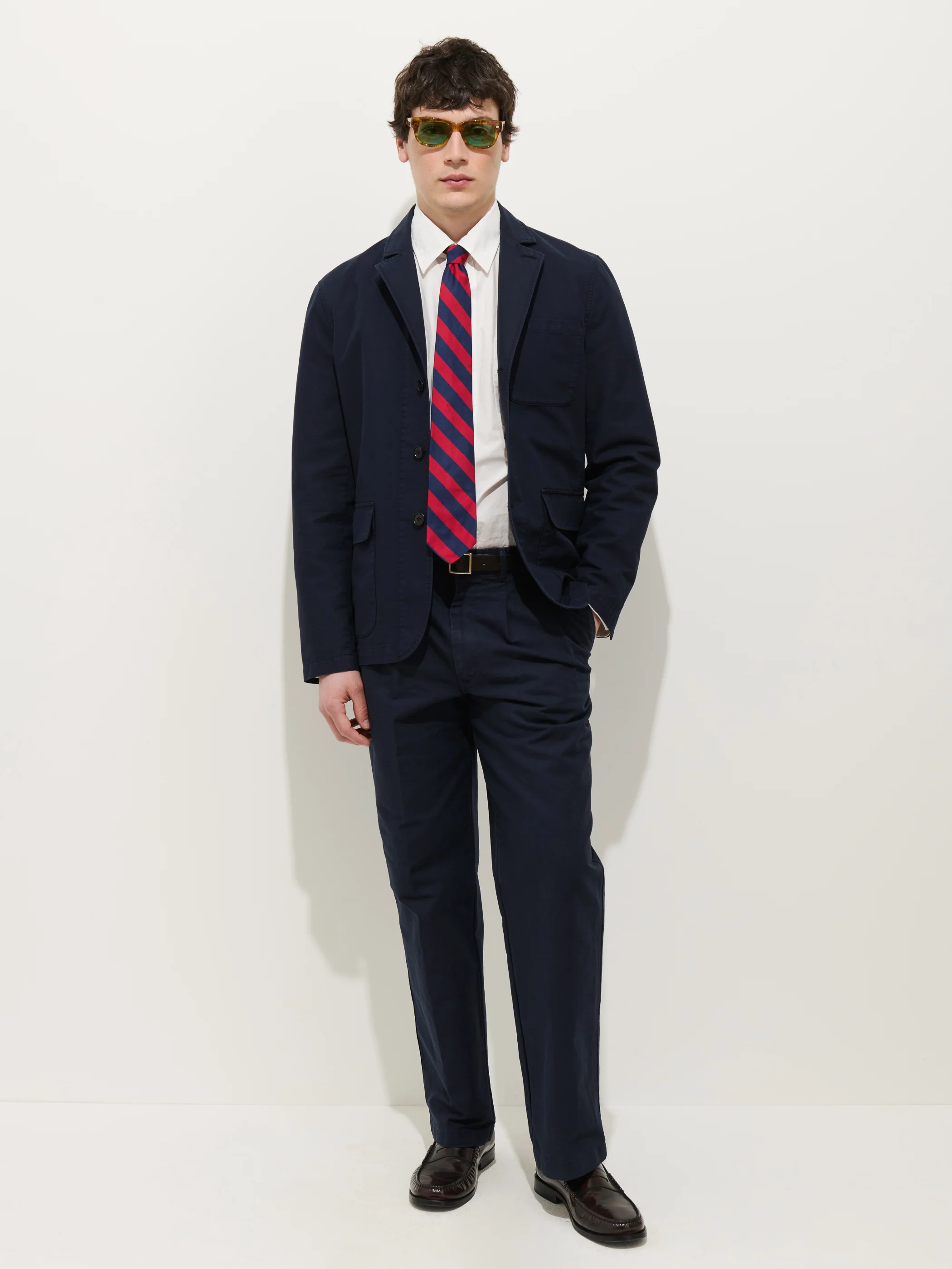 Mill Blazer In Vintage Twill - Image 3