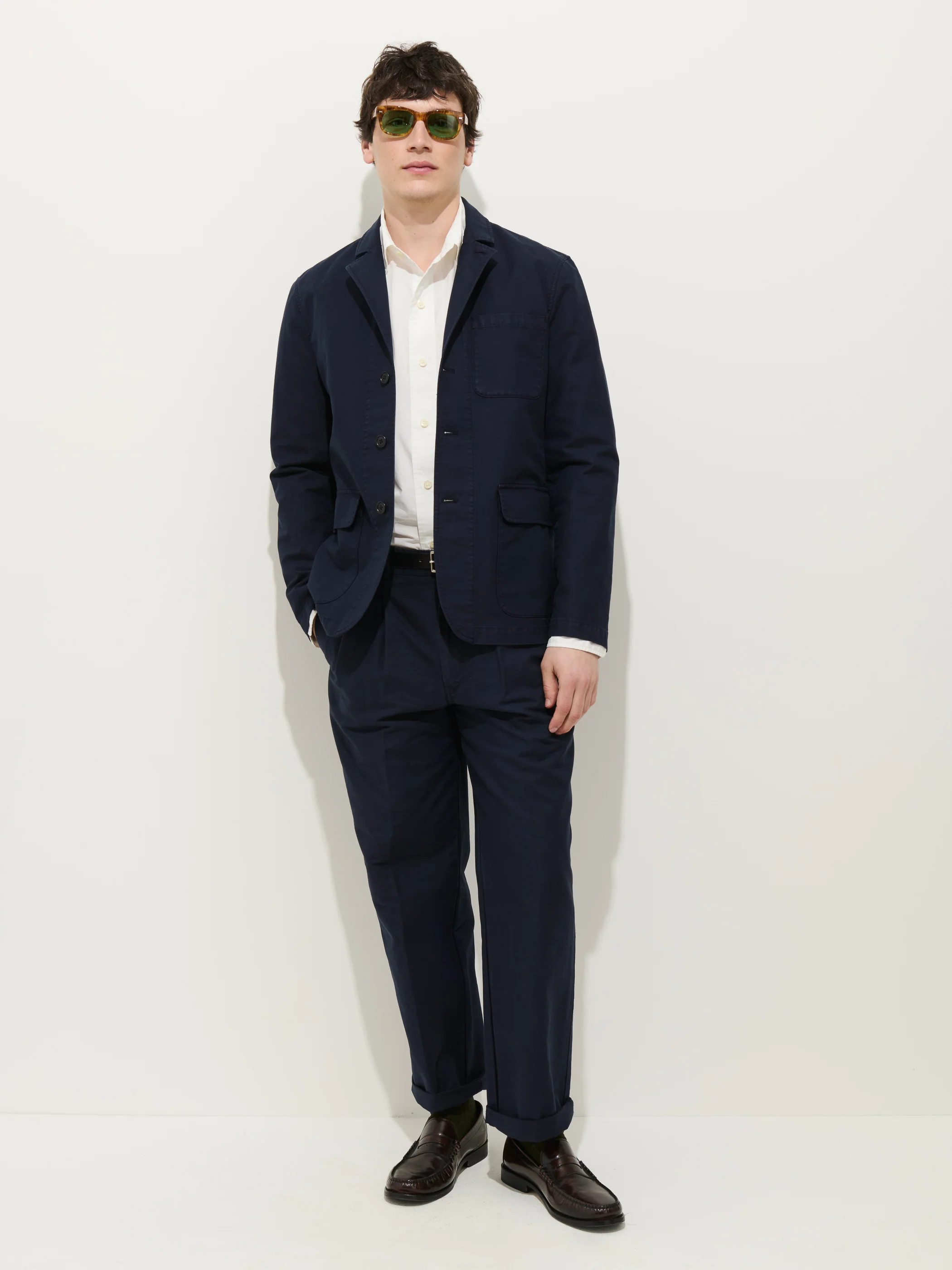 Mill Blazer In Vintage Twill - Image 6