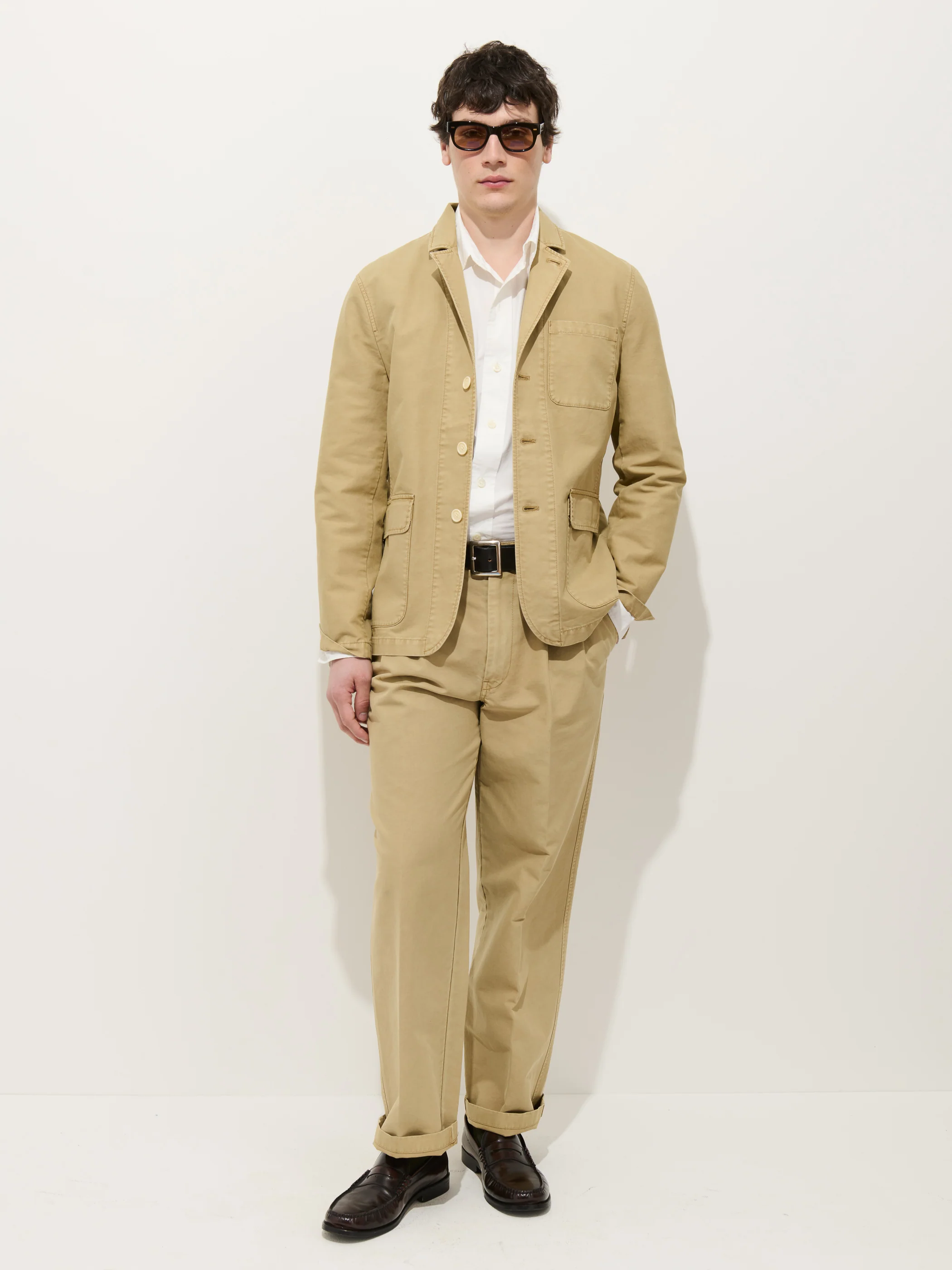 Mill Blazer In Vintage Twill - Image 3