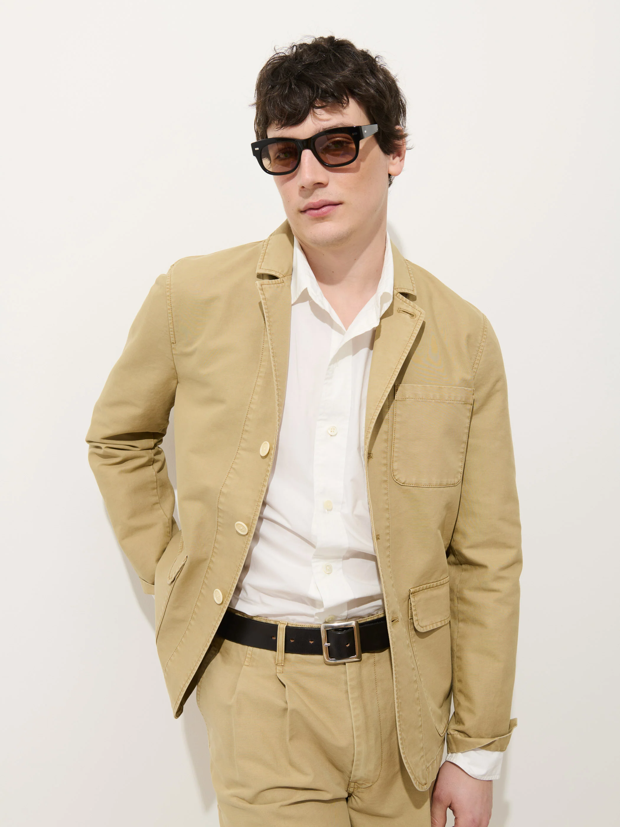 Mill Blazer In Vintage Twill - Image 4