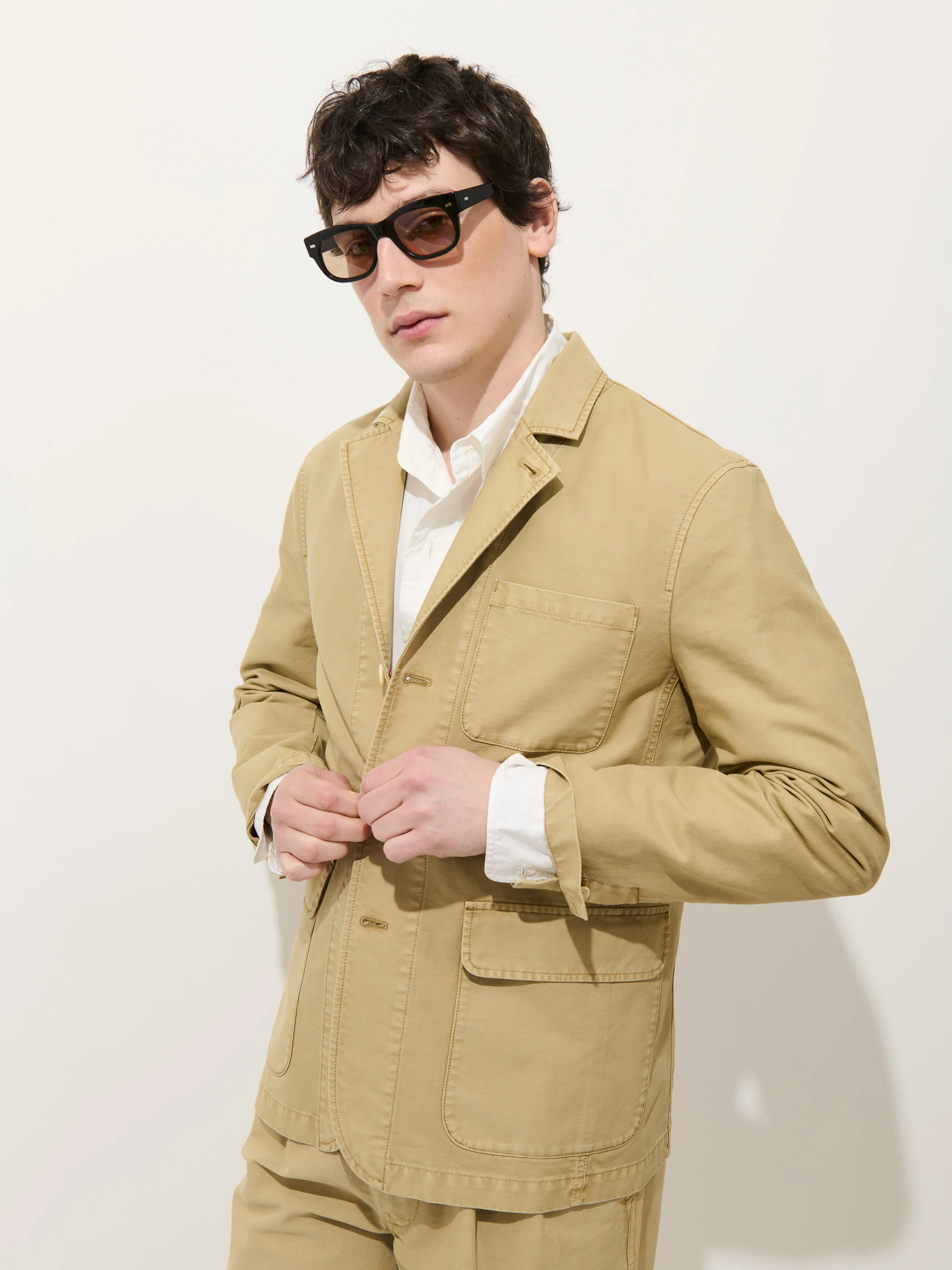 Mill Blazer In Vintage Twill - Image 5