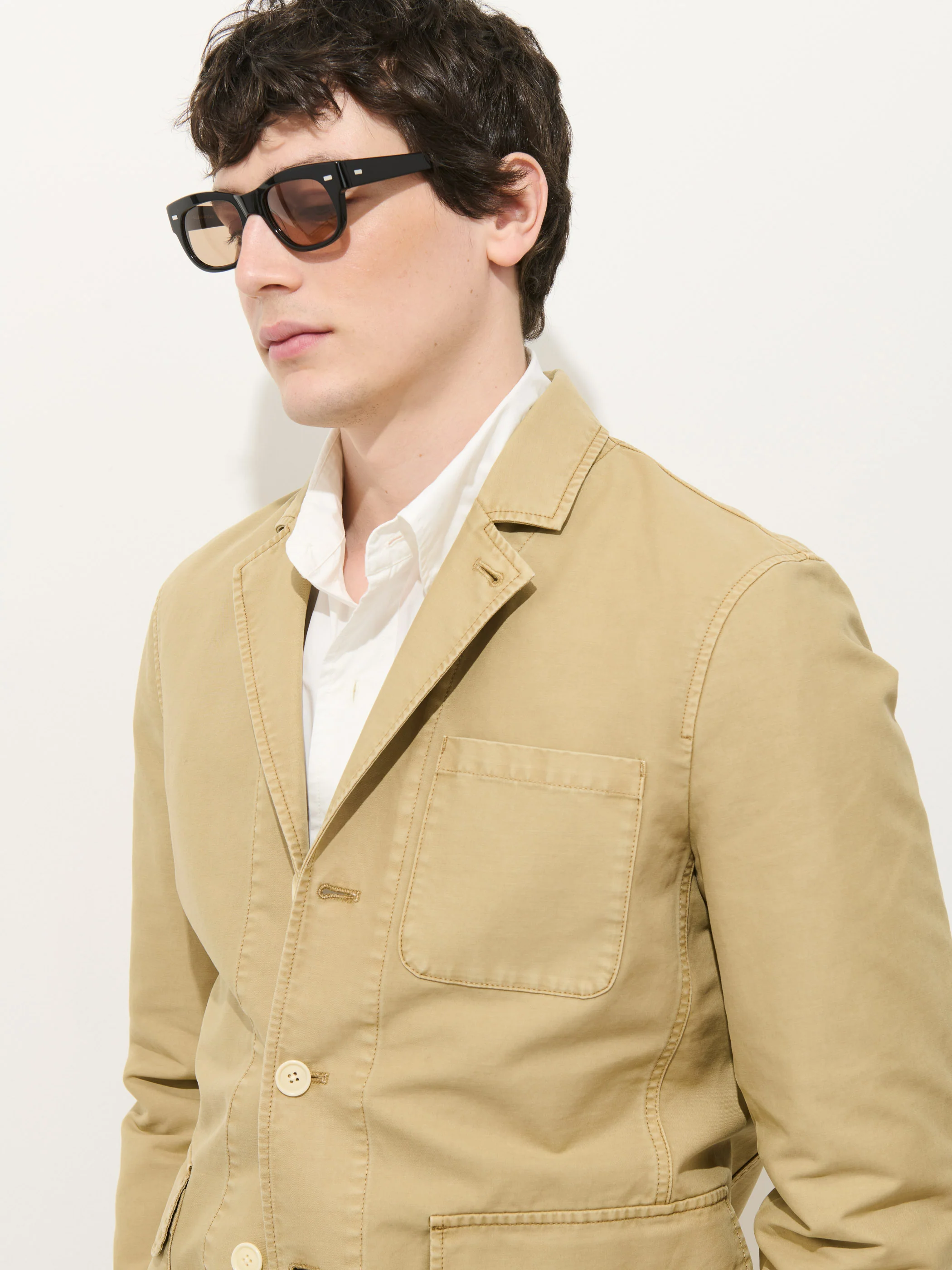 Mill Blazer In Vintage Twill - Image 6