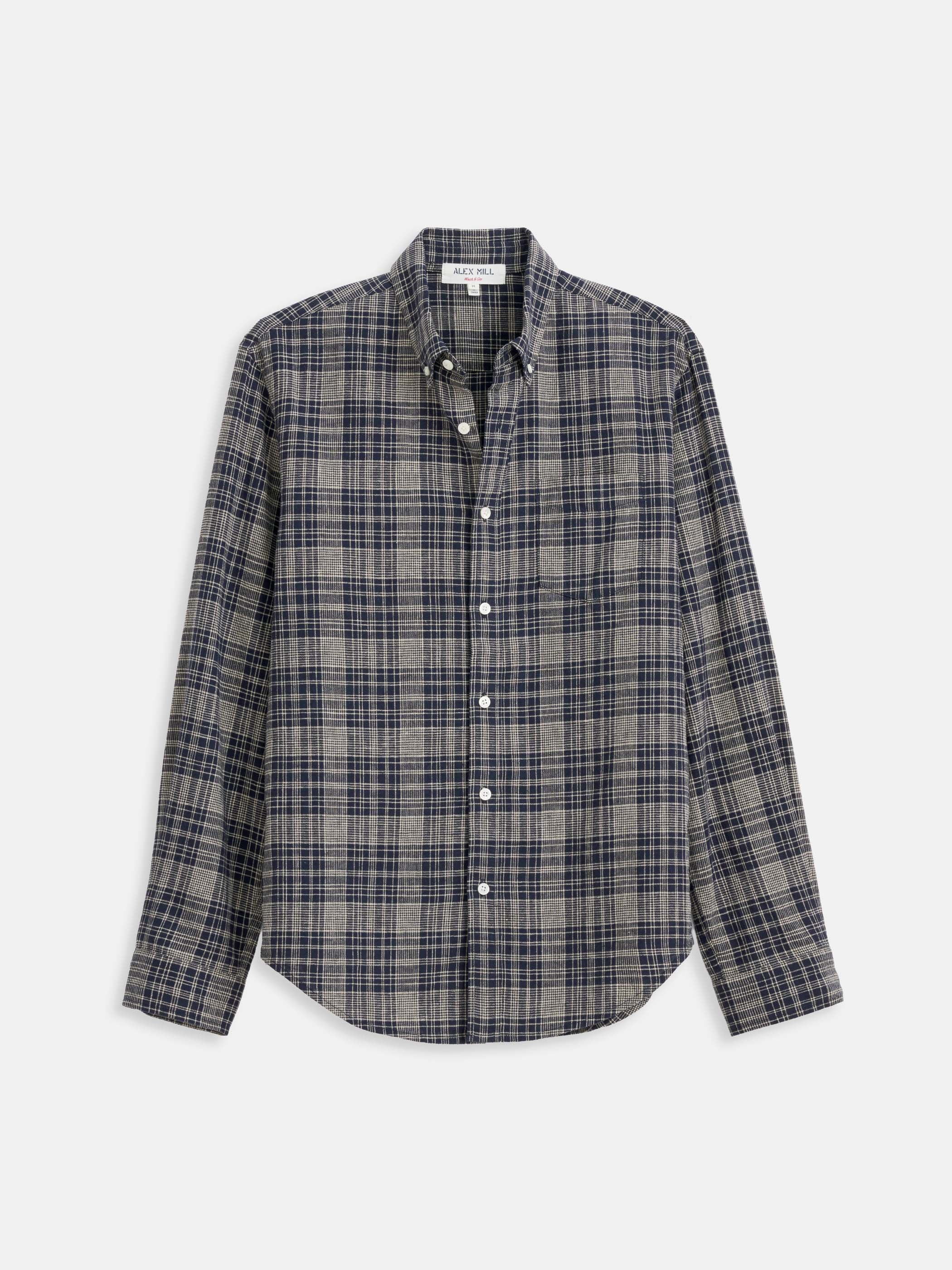 Mill Check Shirt In Linen Cotton - Image 2