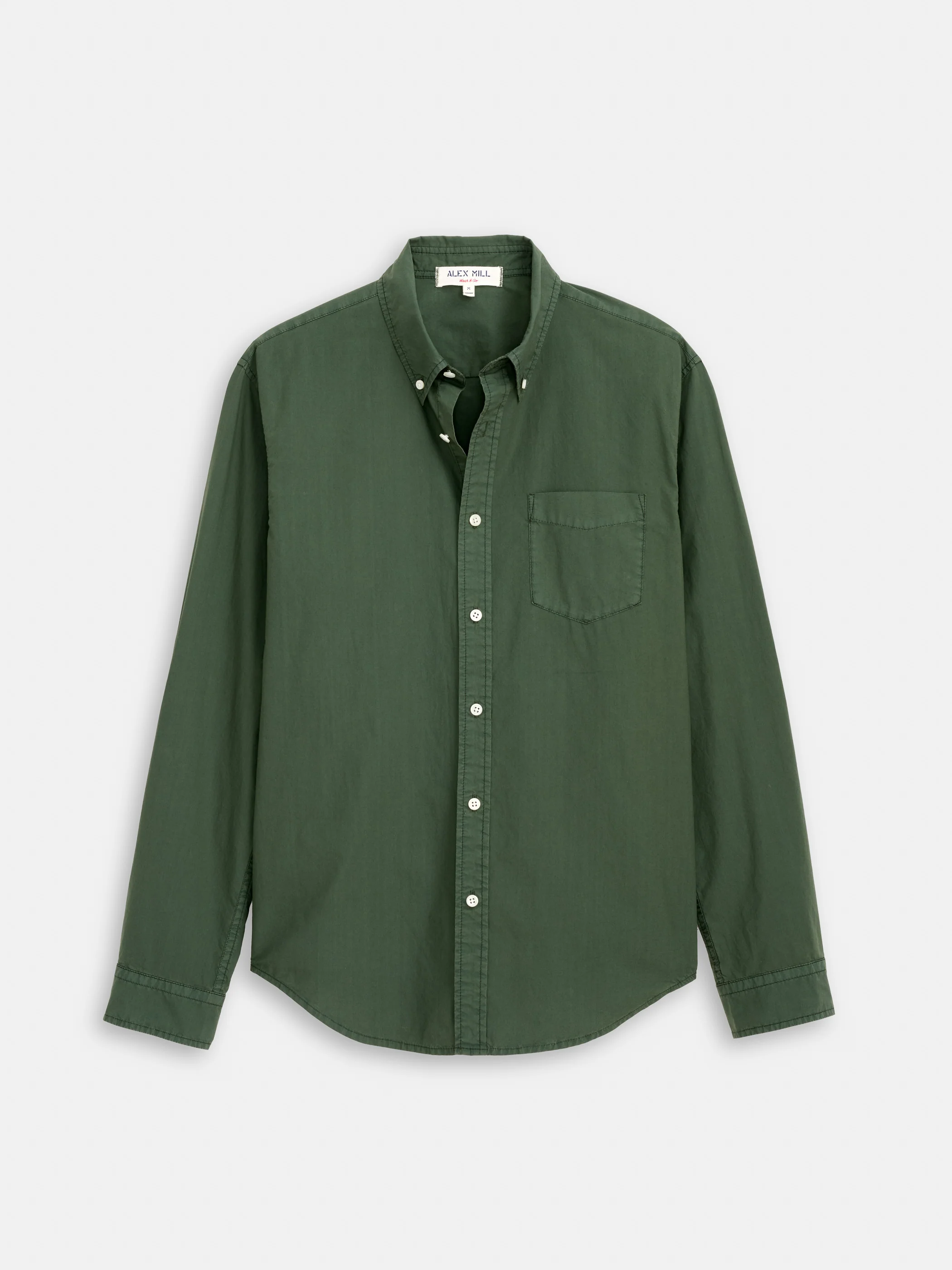 Mill Shirt In Cotton Poplin - Image 2