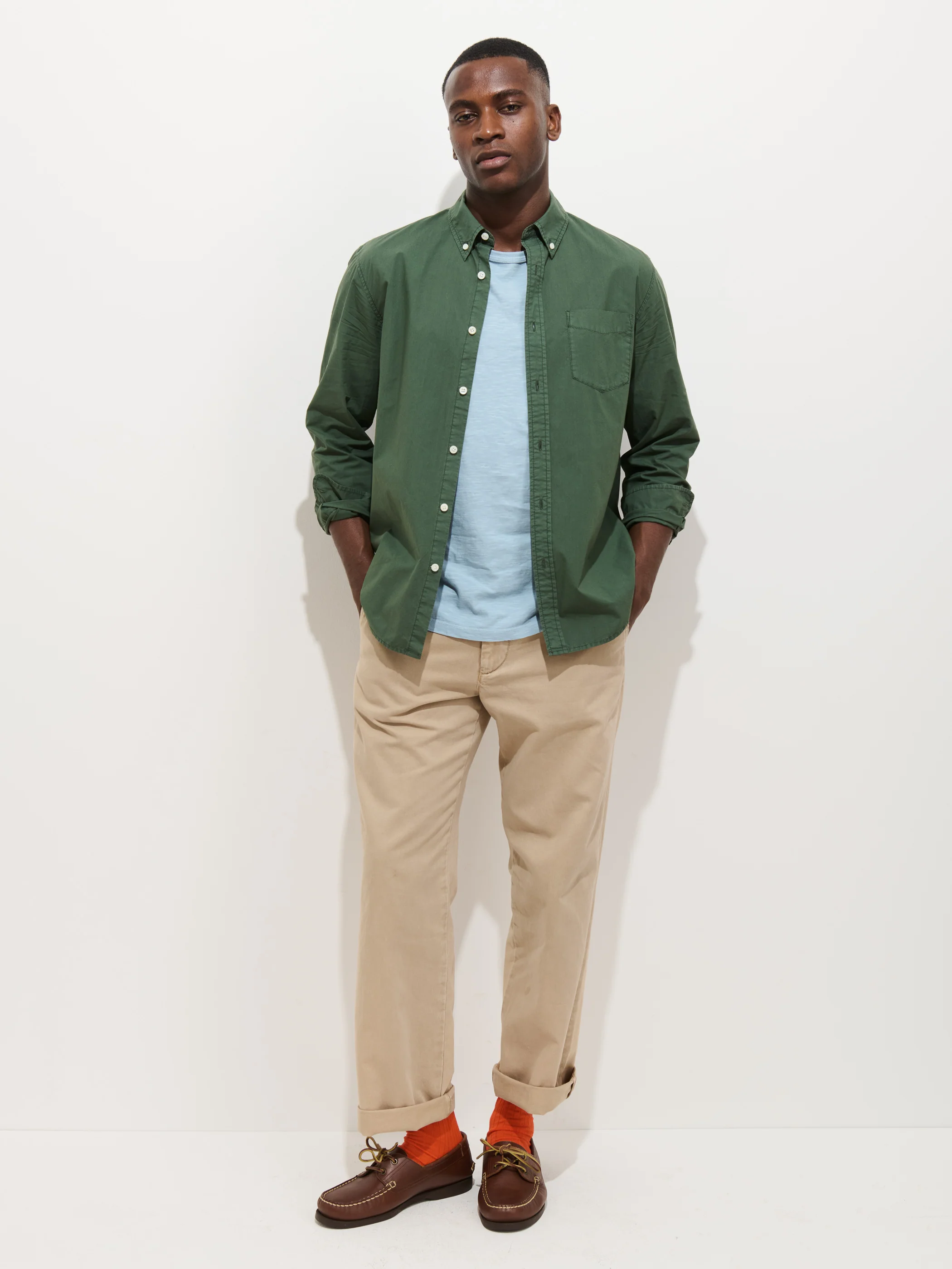 Mill Shirt In Cotton Poplin - Image 3