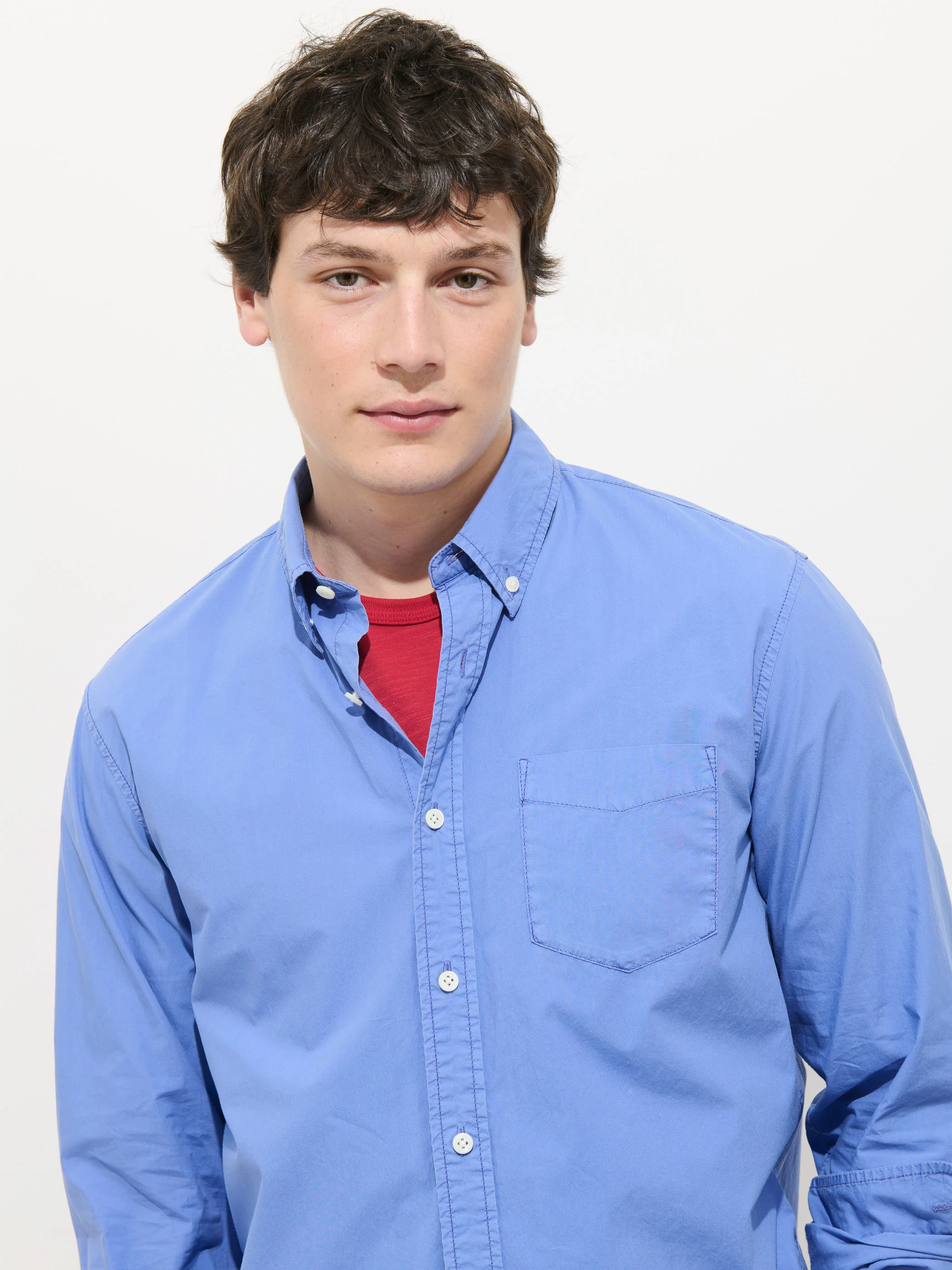 Mill Shirt In Cotton Poplin - Image 6