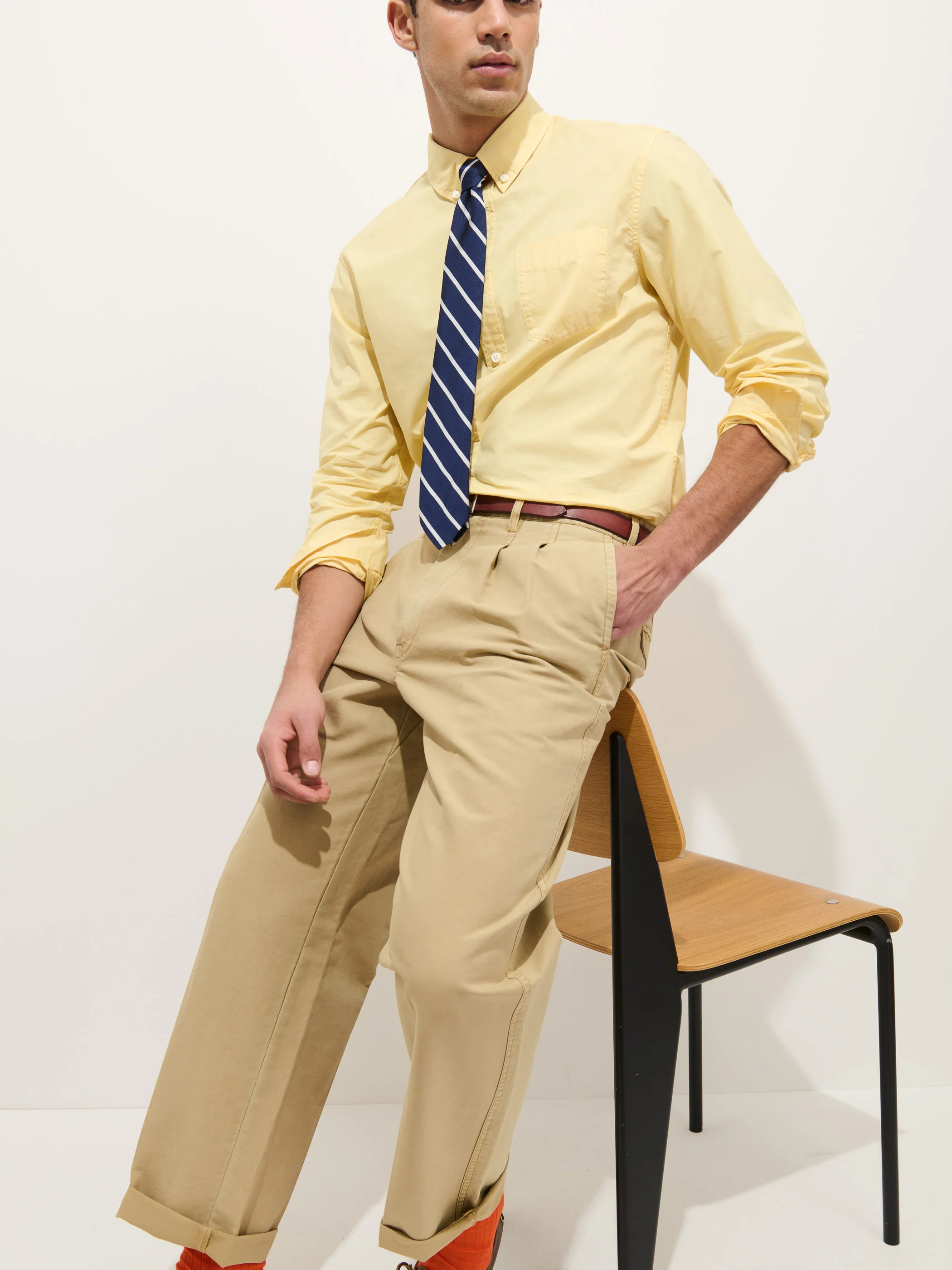 Mill Shirt In Cotton Poplin - Image 8