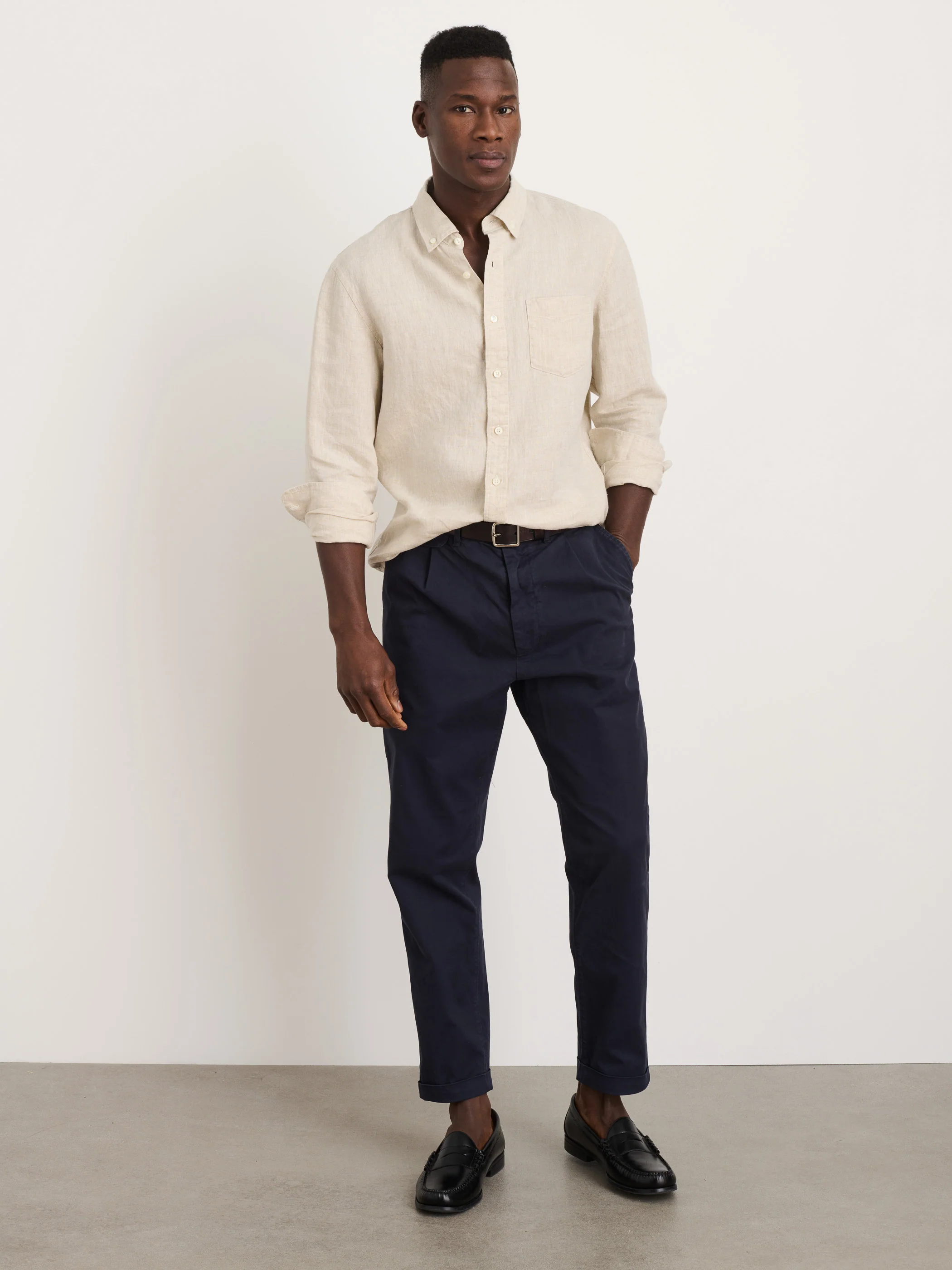 Mill Shirt in Flax Linen - Image 2