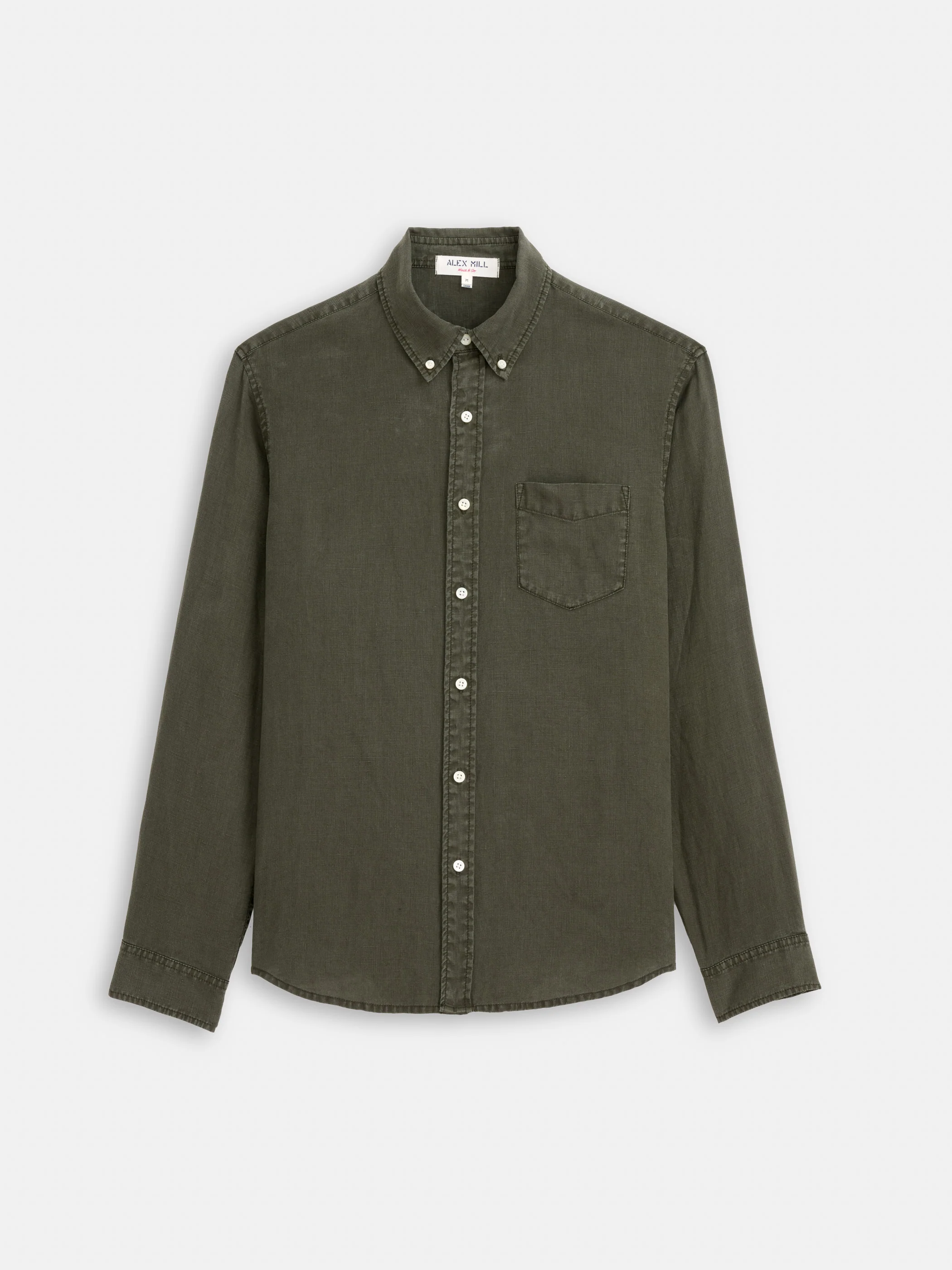 Mill Shirt In Linen - Image 2