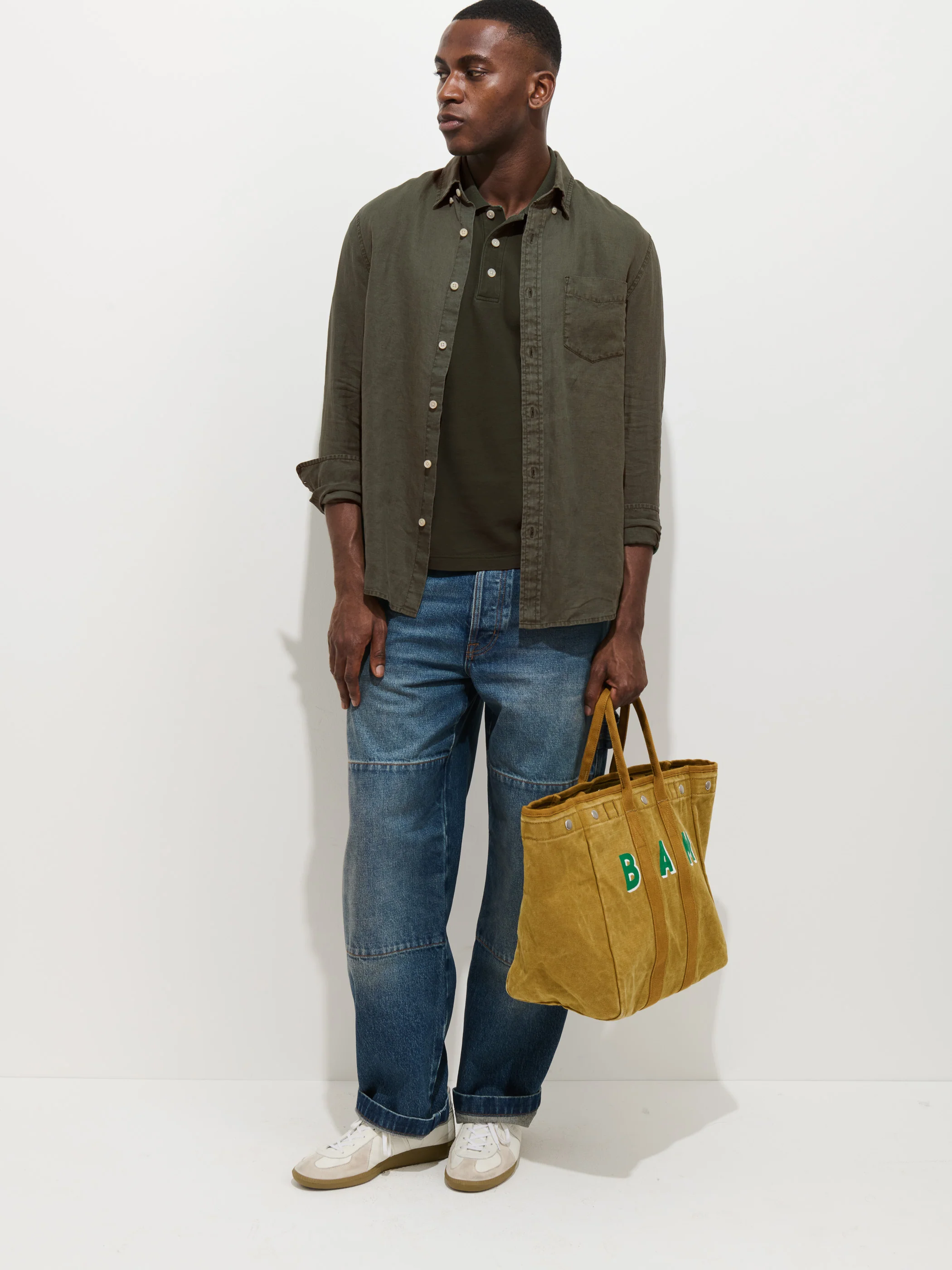 Mill Shirt In Linen - Image 4