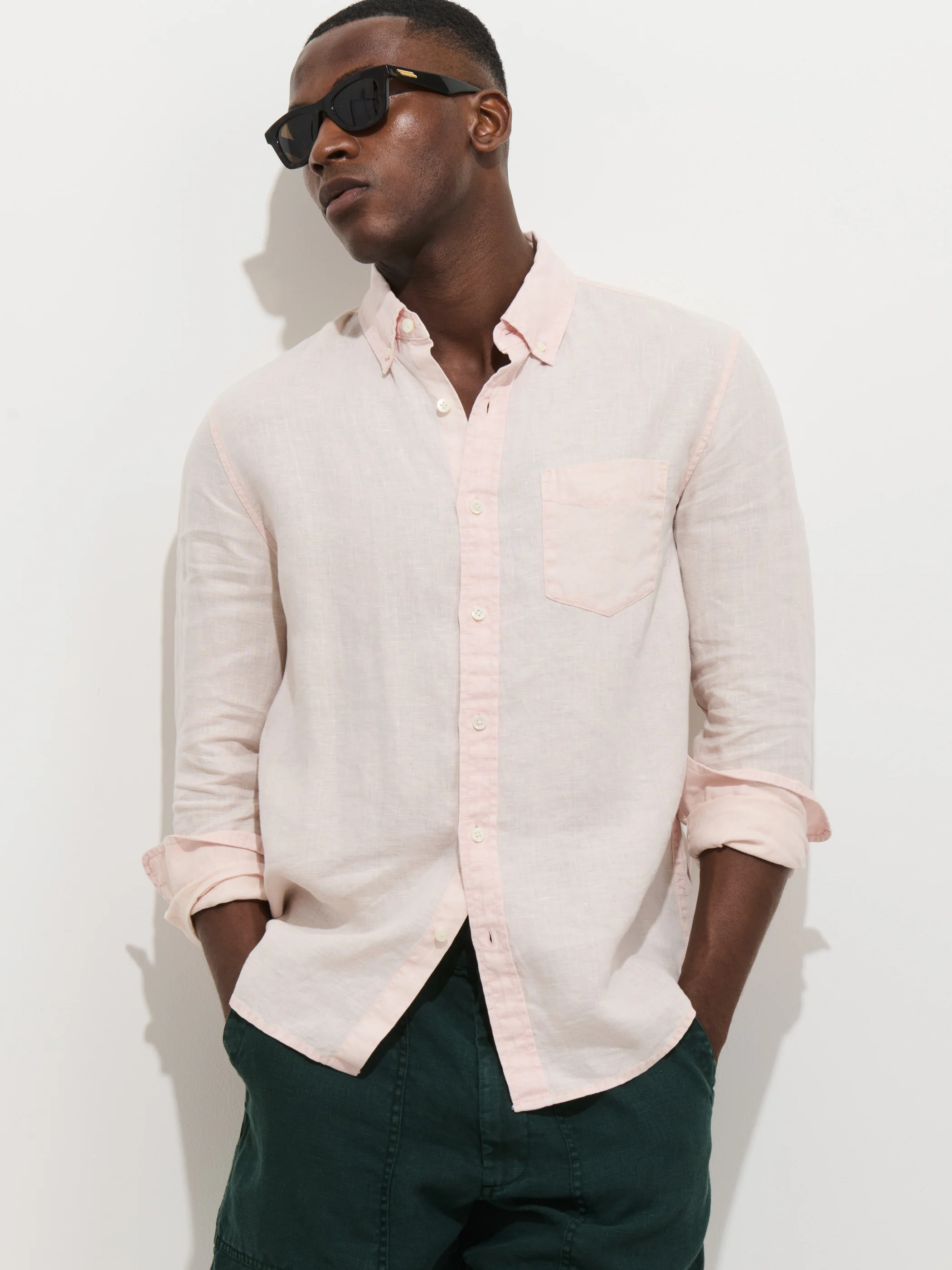 Mill Shirt In Linen