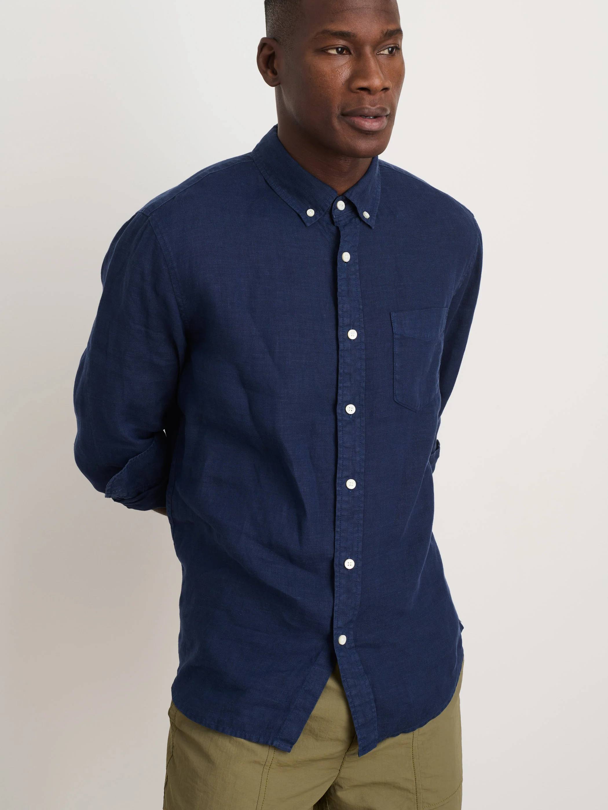 Mill Shirt In Linen