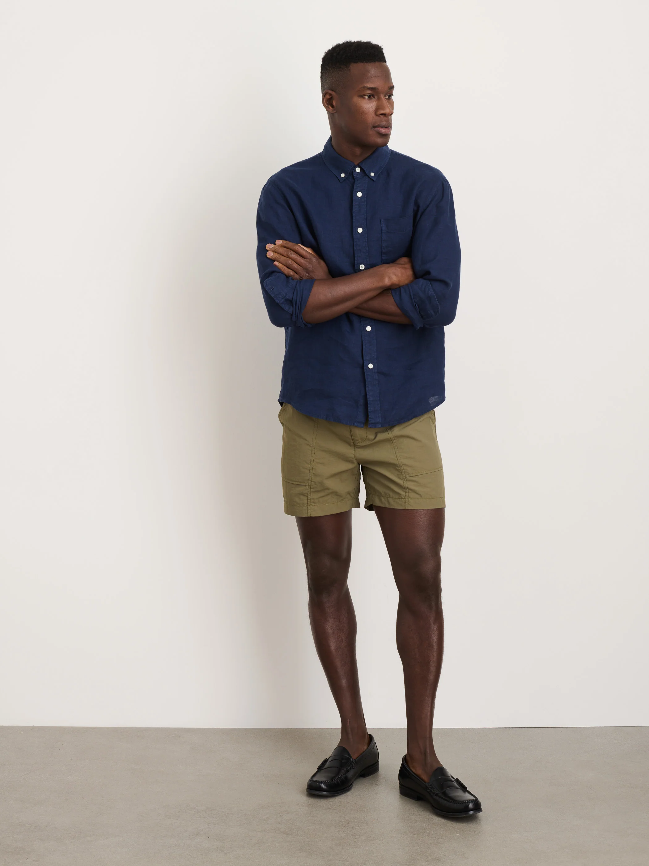 Mill Shirt In Linen - Image 3