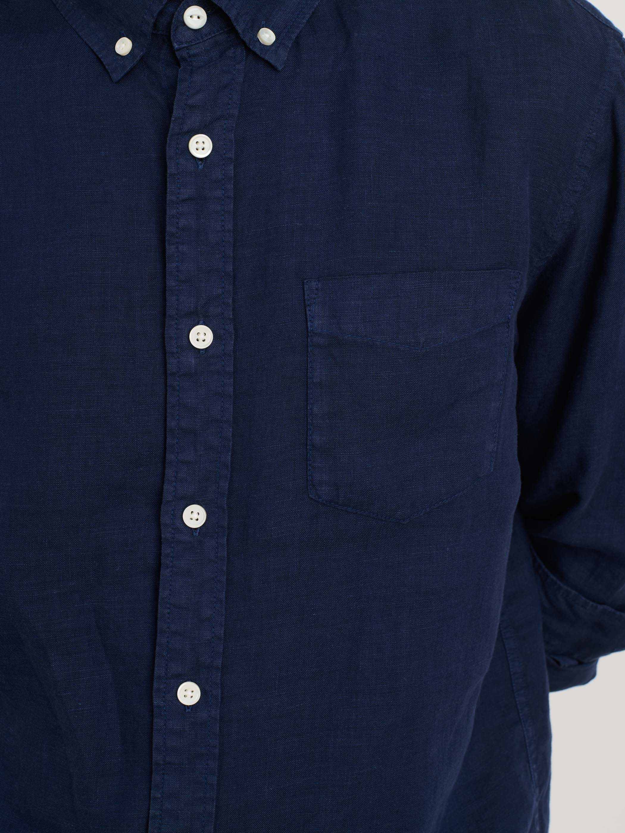 Mill Shirt In Linen - Image 4