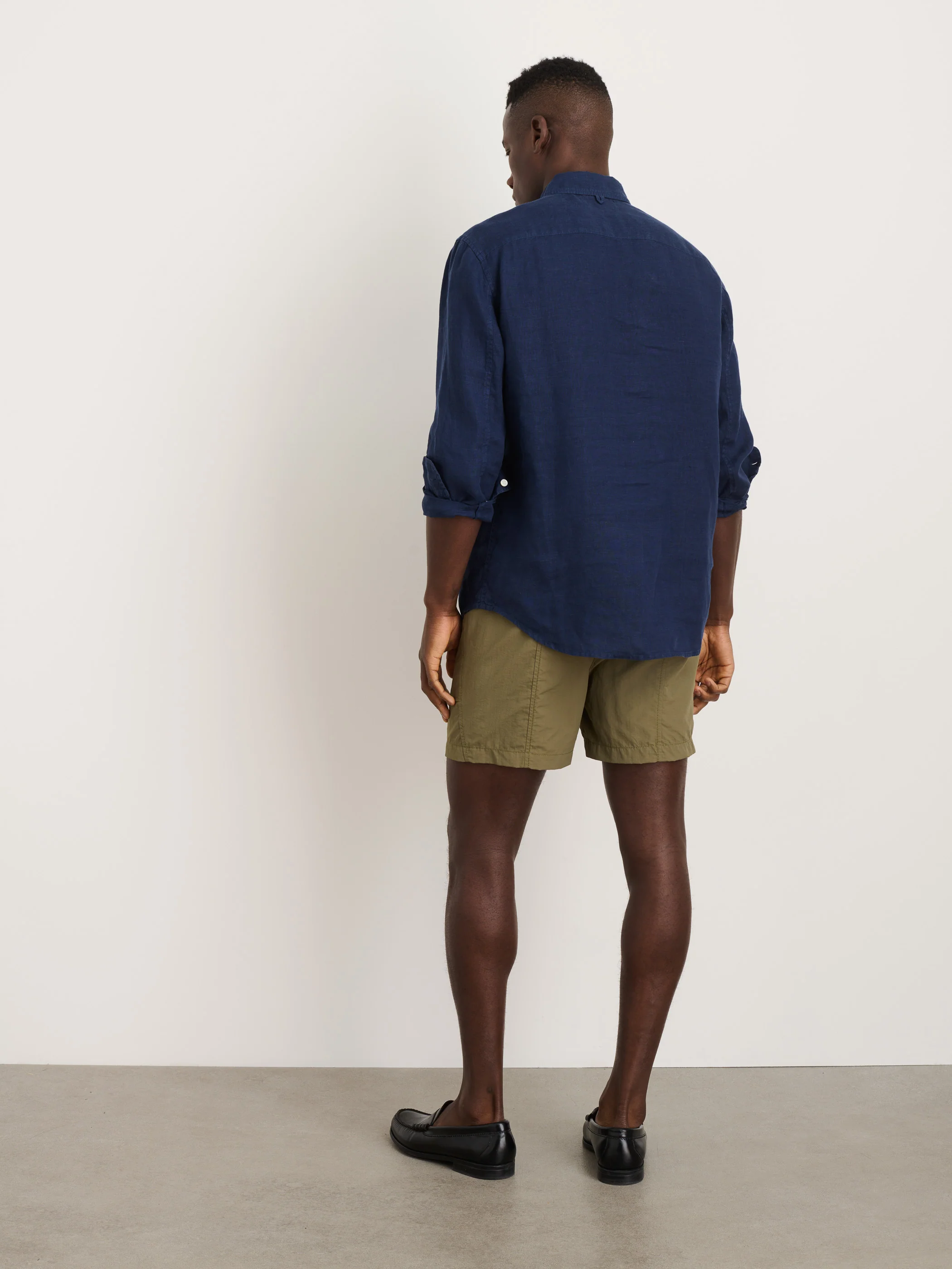 Mill Shirt In Linen - Image 8