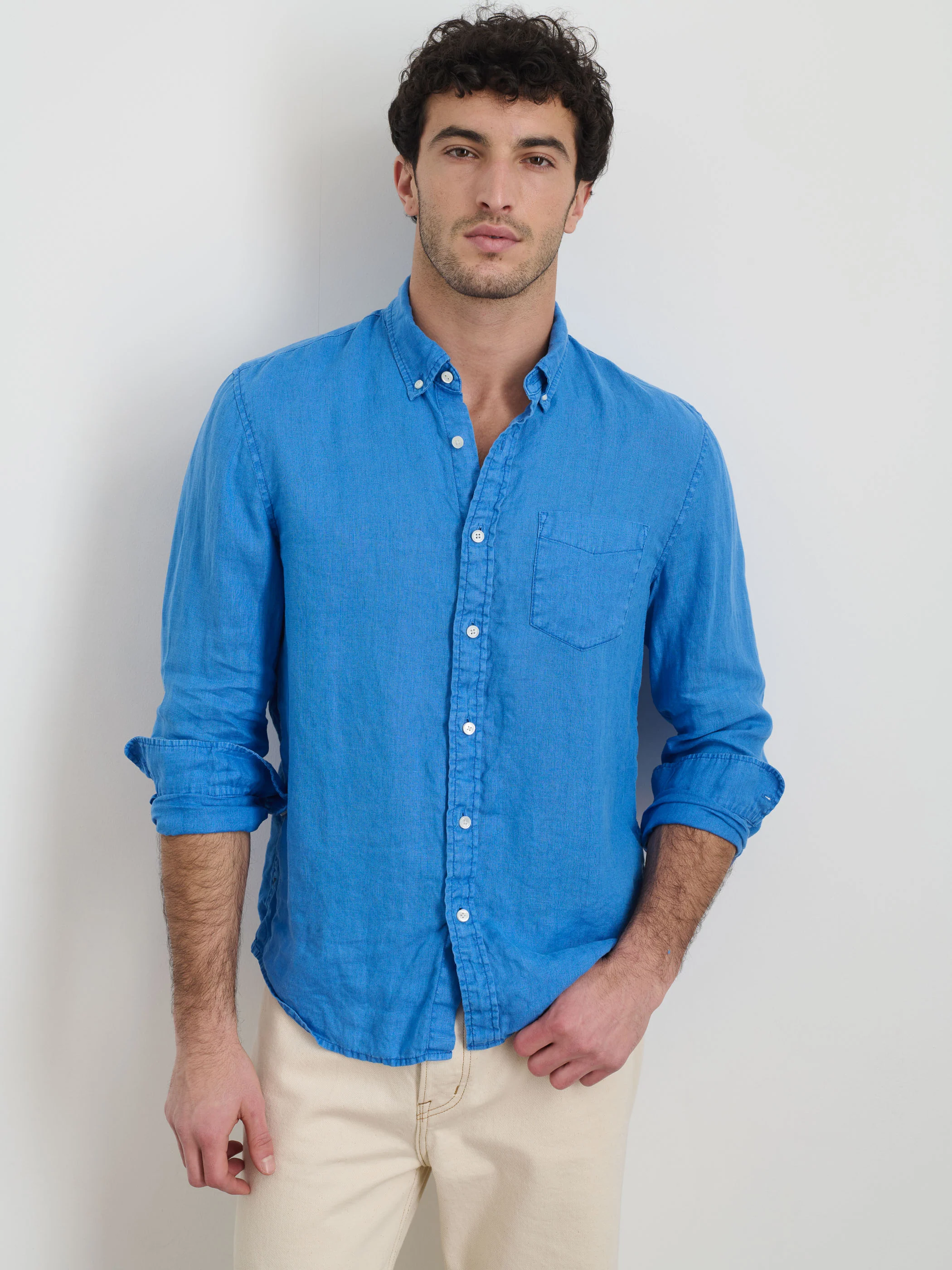 Mill Shirt In Linen
