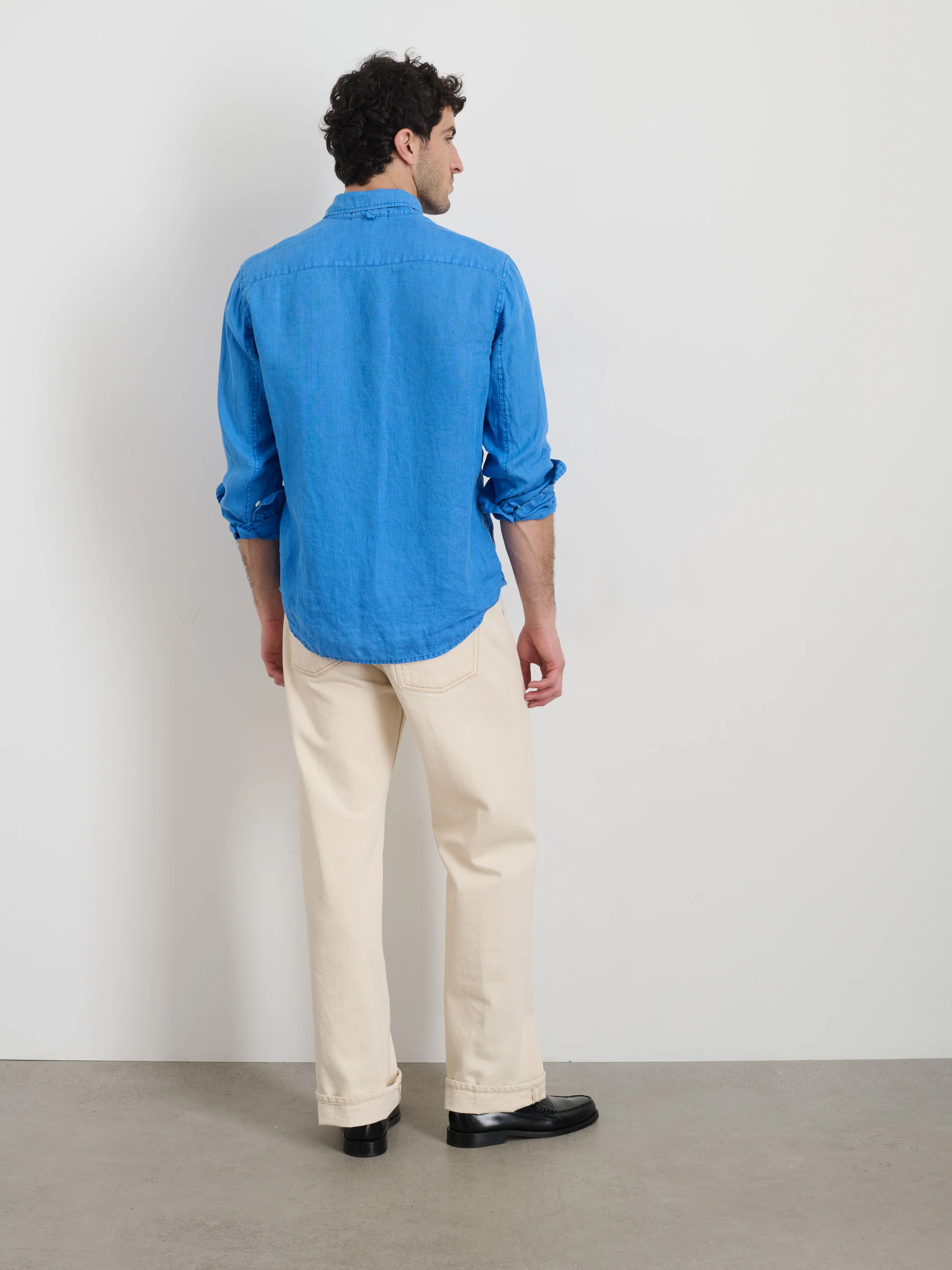 Mill Shirt In Linen - Image 5