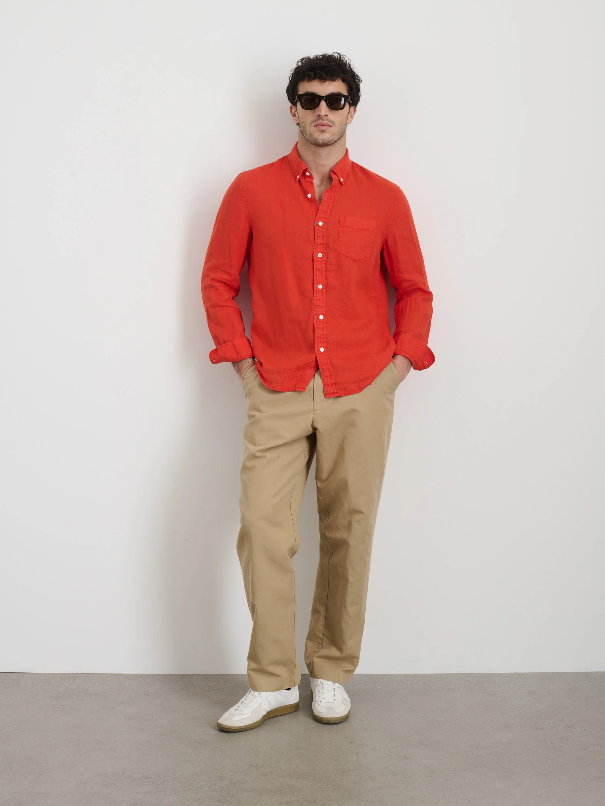 Mill Shirt In Linen - Image 3