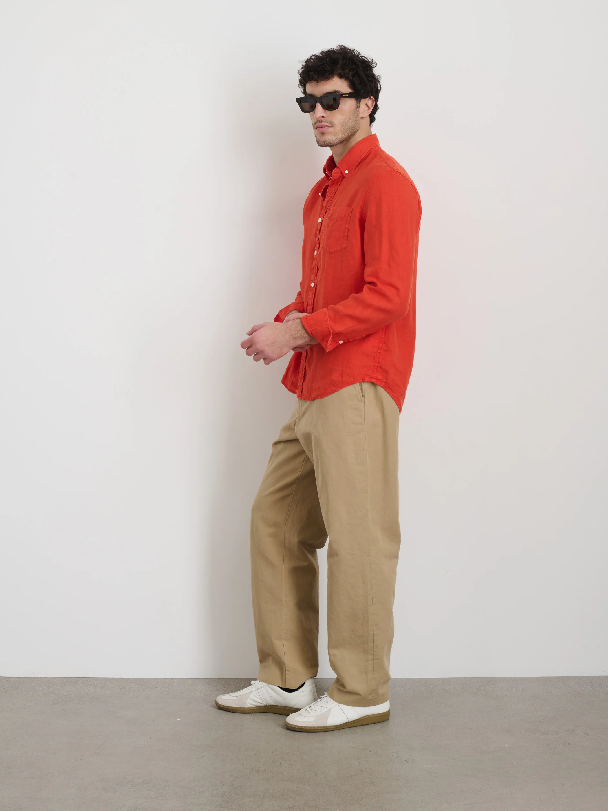 Mill Shirt In Linen - Image 4