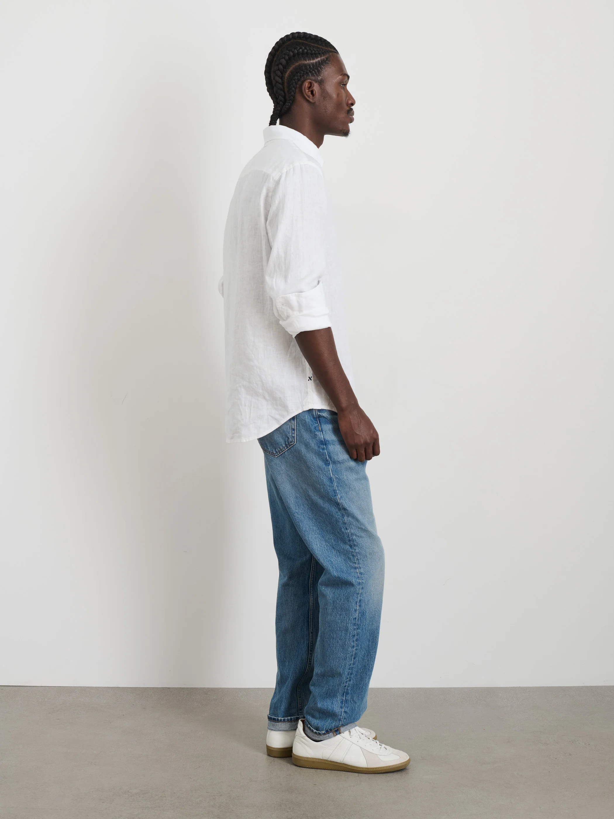 Mill Shirt In Linen - Image 4