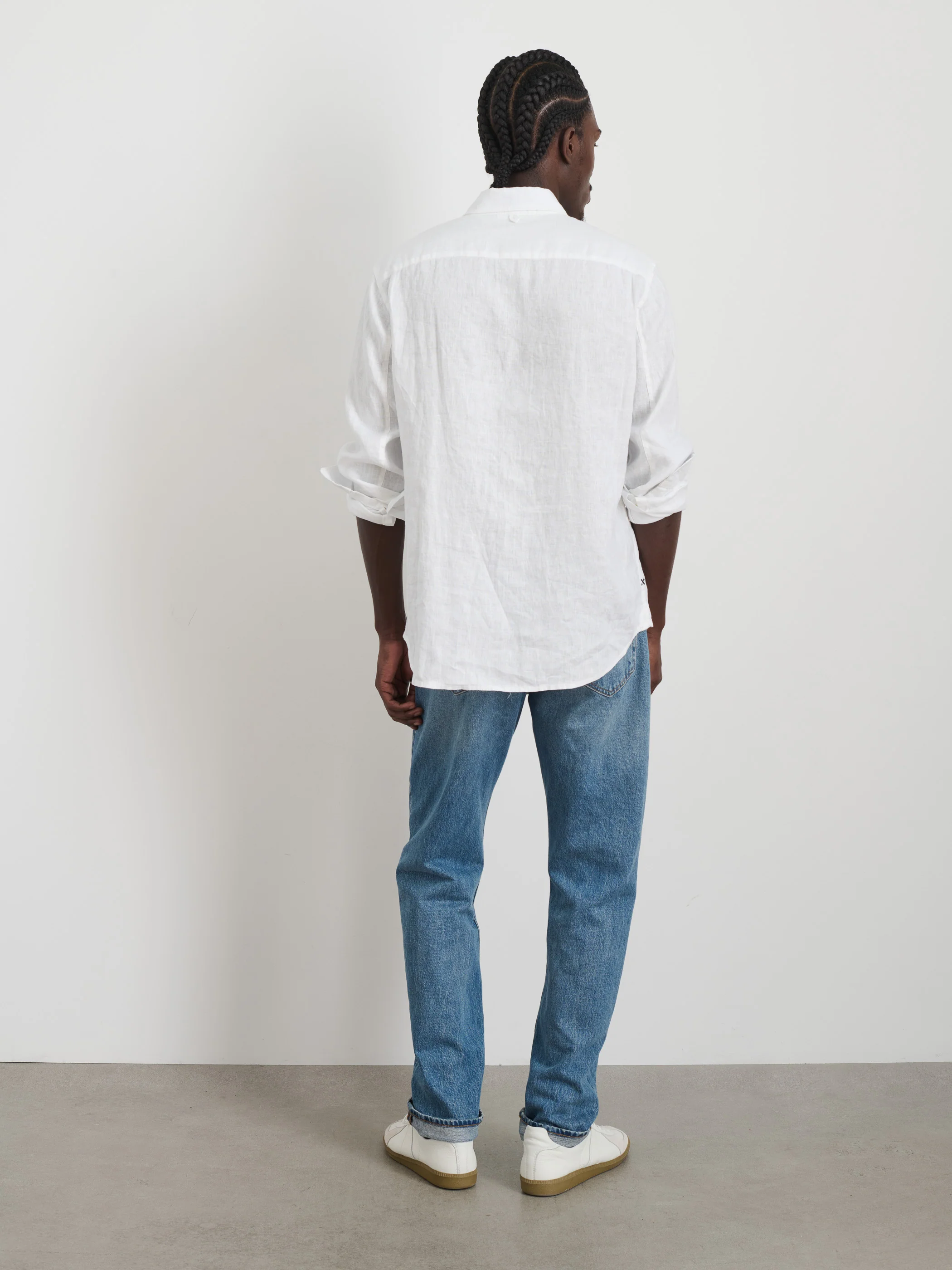 Mill Shirt In Linen - Image 5