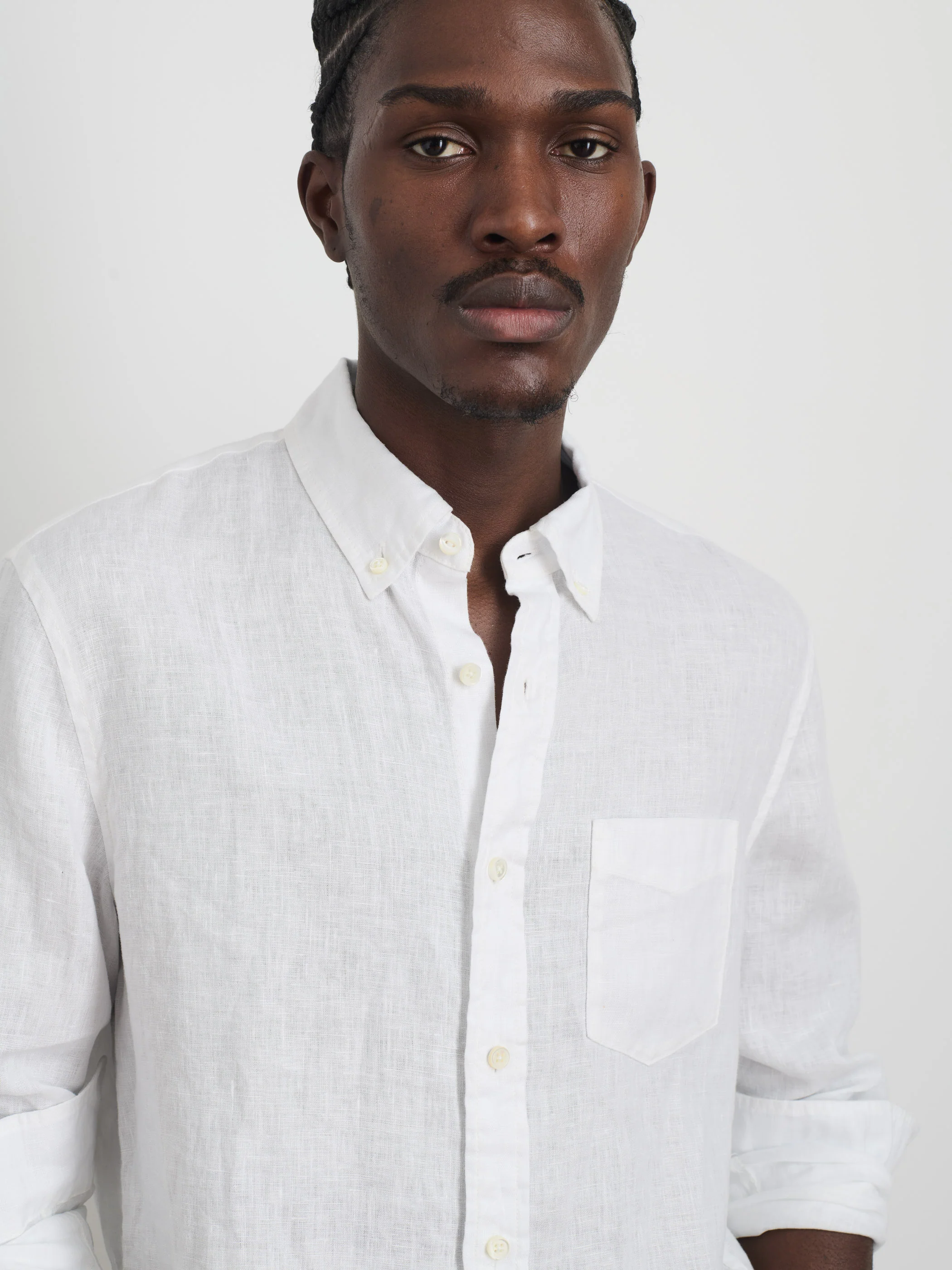 Mill Shirt In Linen - Image 6