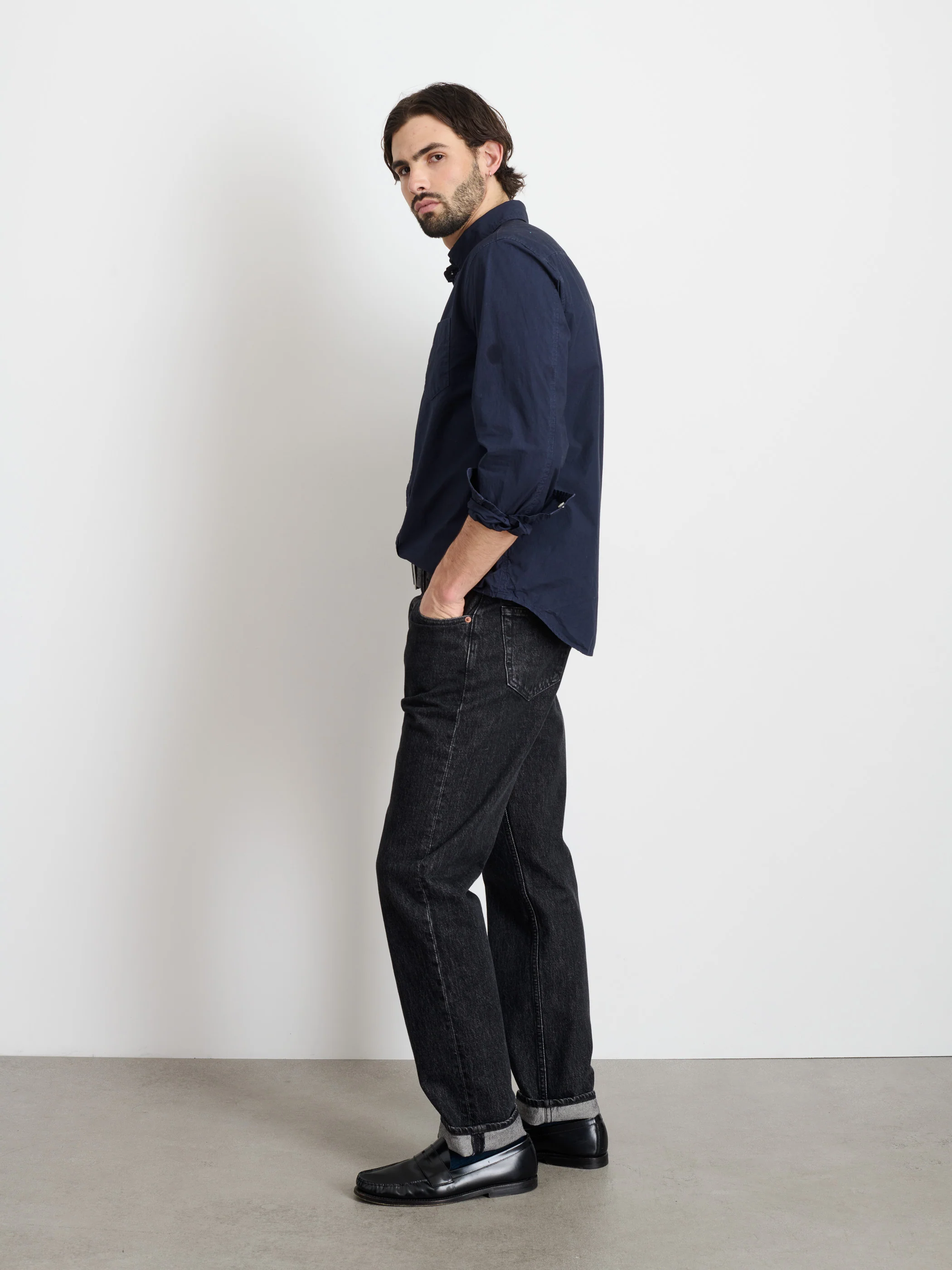Mill Shirt In Cotton Poplin - Image 4