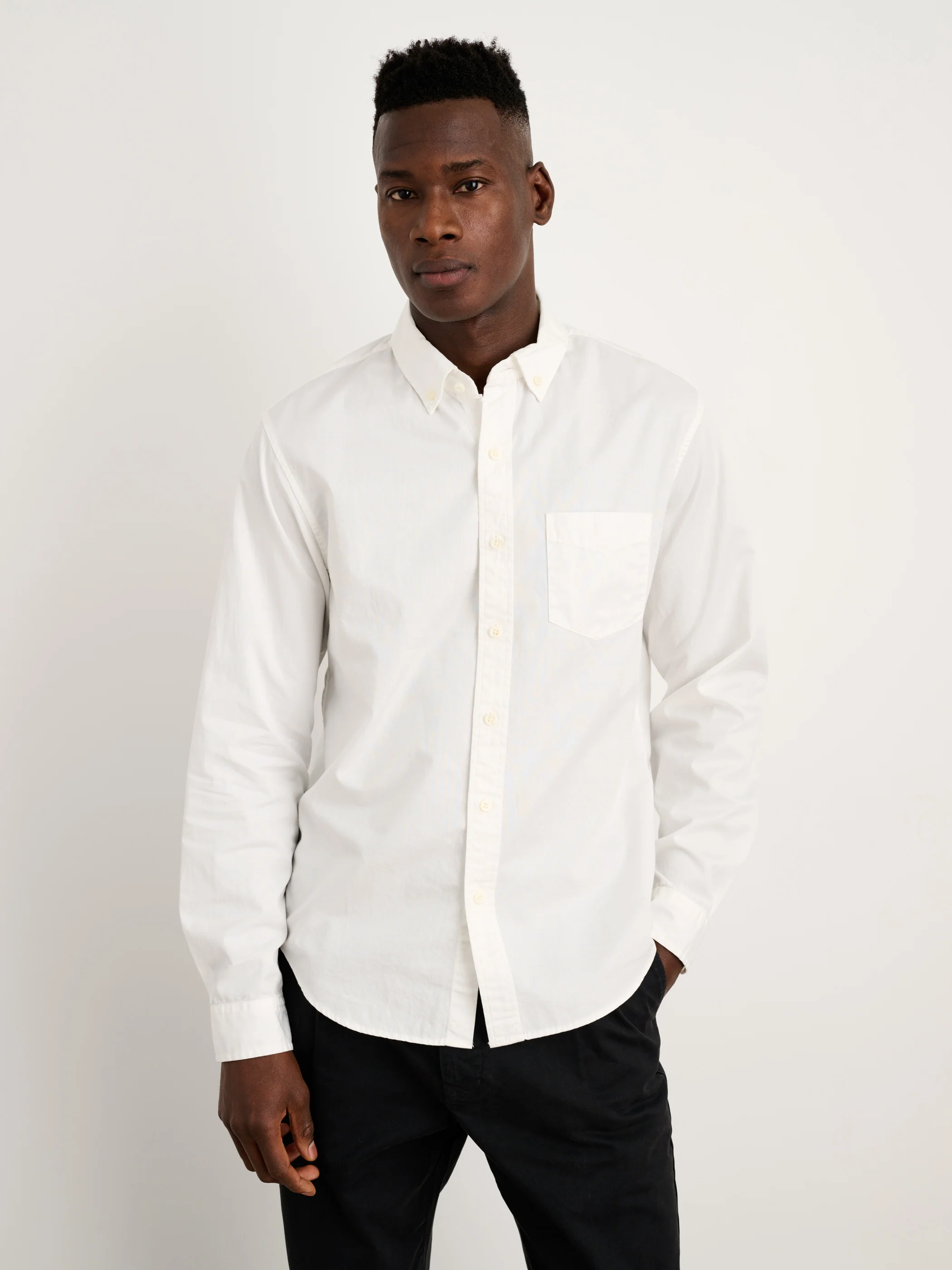 Mill Shirt In Cotton Poplin - Image 3
