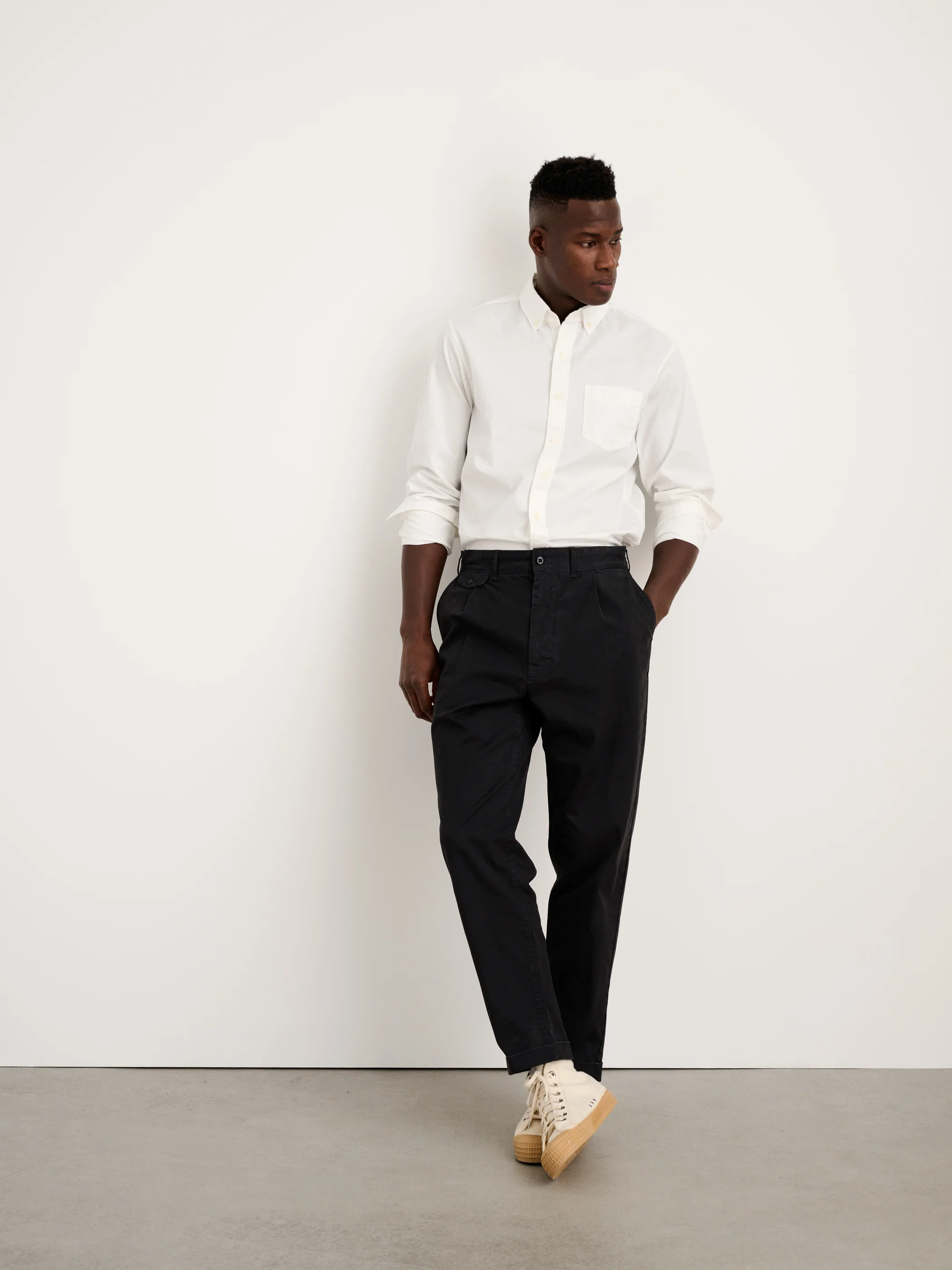 Mill Shirt In Cotton Poplin - Image 8