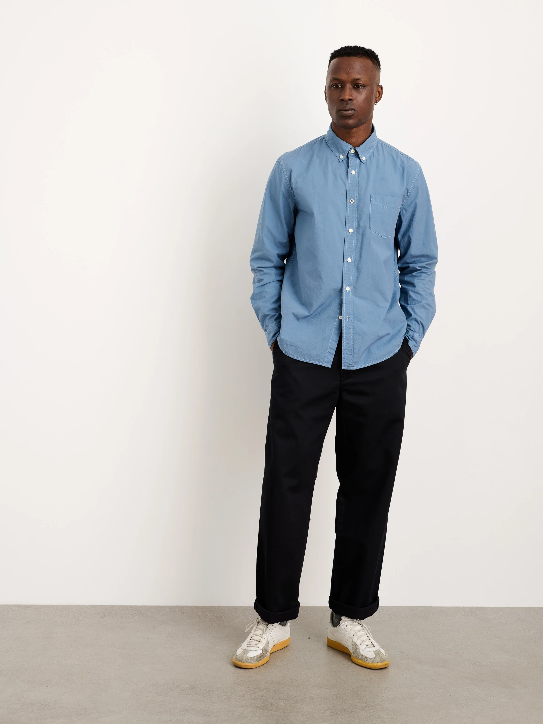 Mill Shirt In Cotton Poplin - Image 3