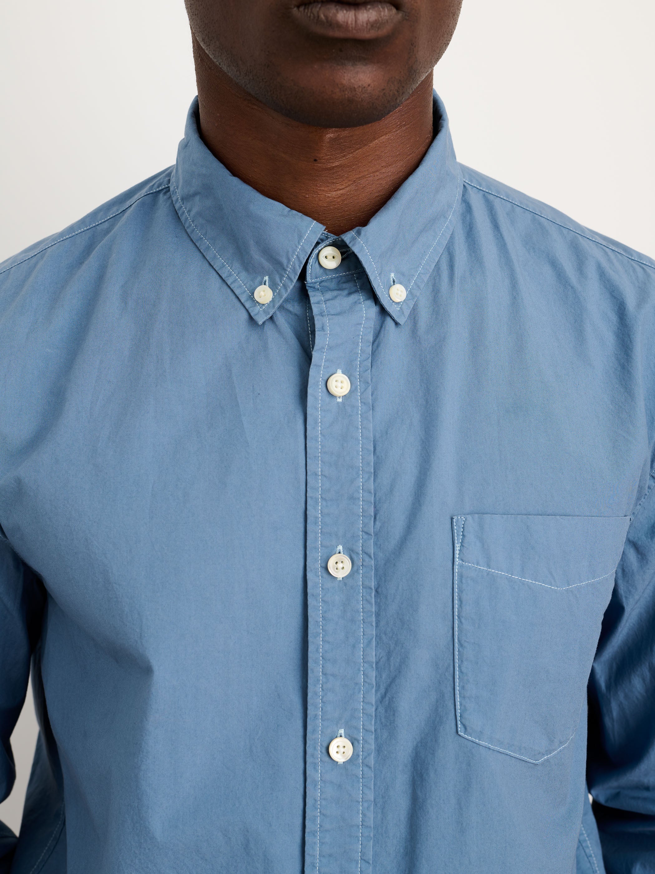 Mill Shirt In Cotton Poplin - Image 4