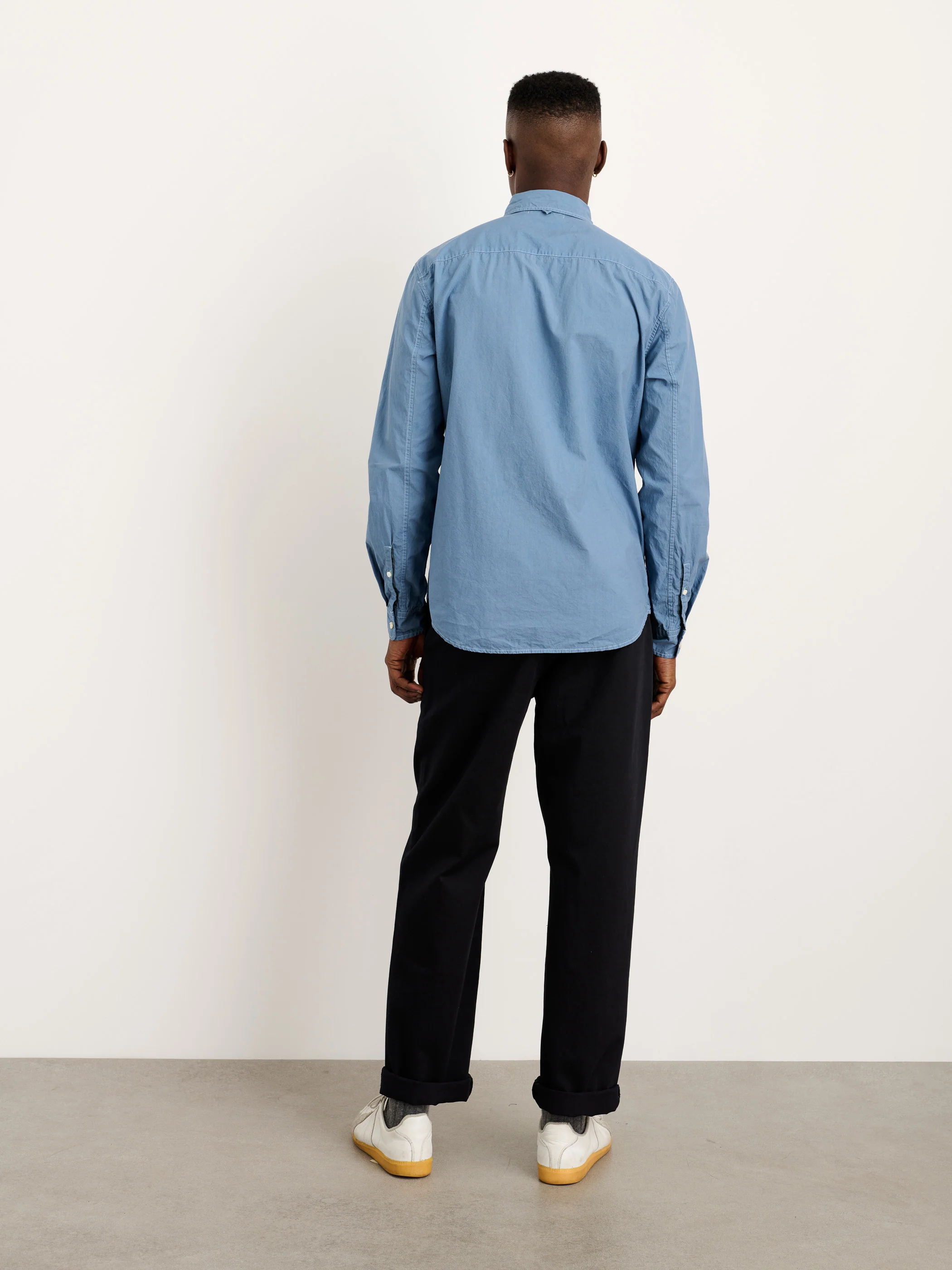 Mill Shirt In Cotton Poplin - Image 7